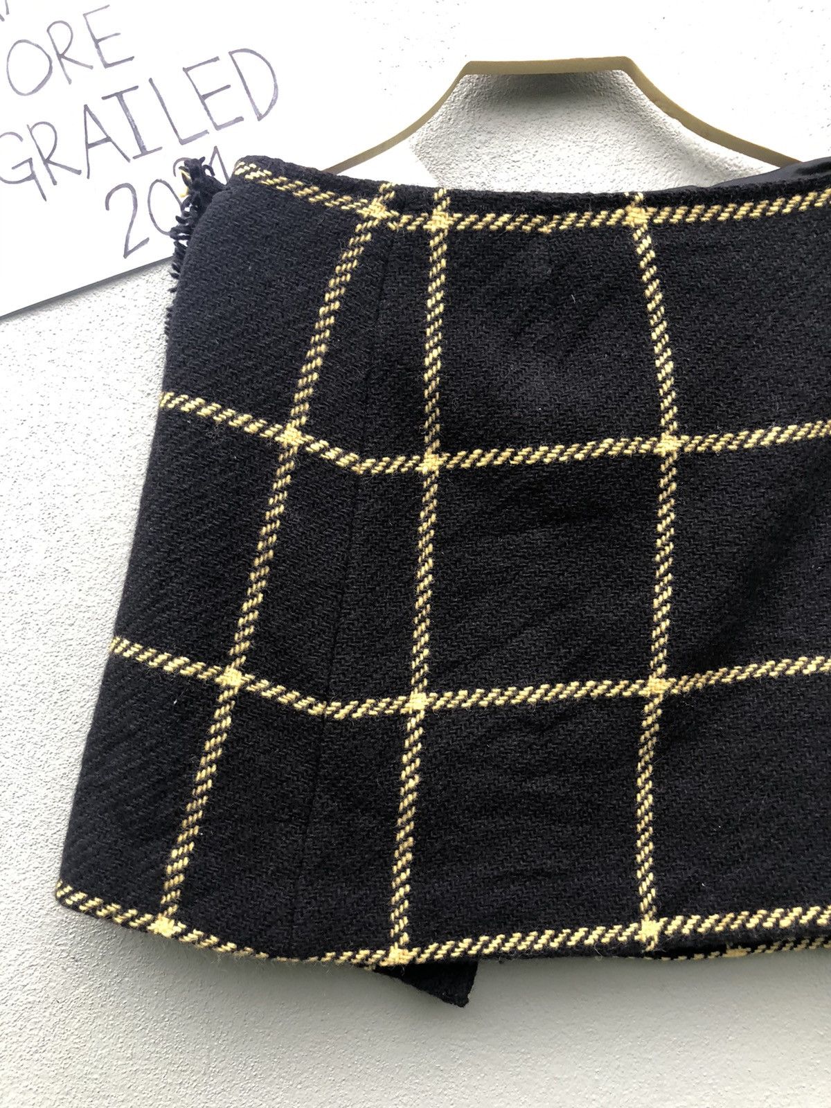 agnes b. Vintage Agnes B Plaid Skirt Size 29" - 9 Thumbnail