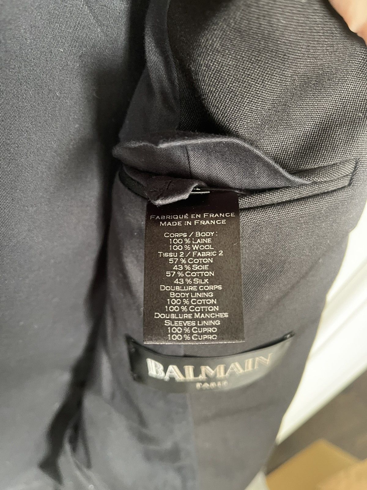 Balmain Balmain double bottom blazer size 50 Size 50R - 6 Thumbnail