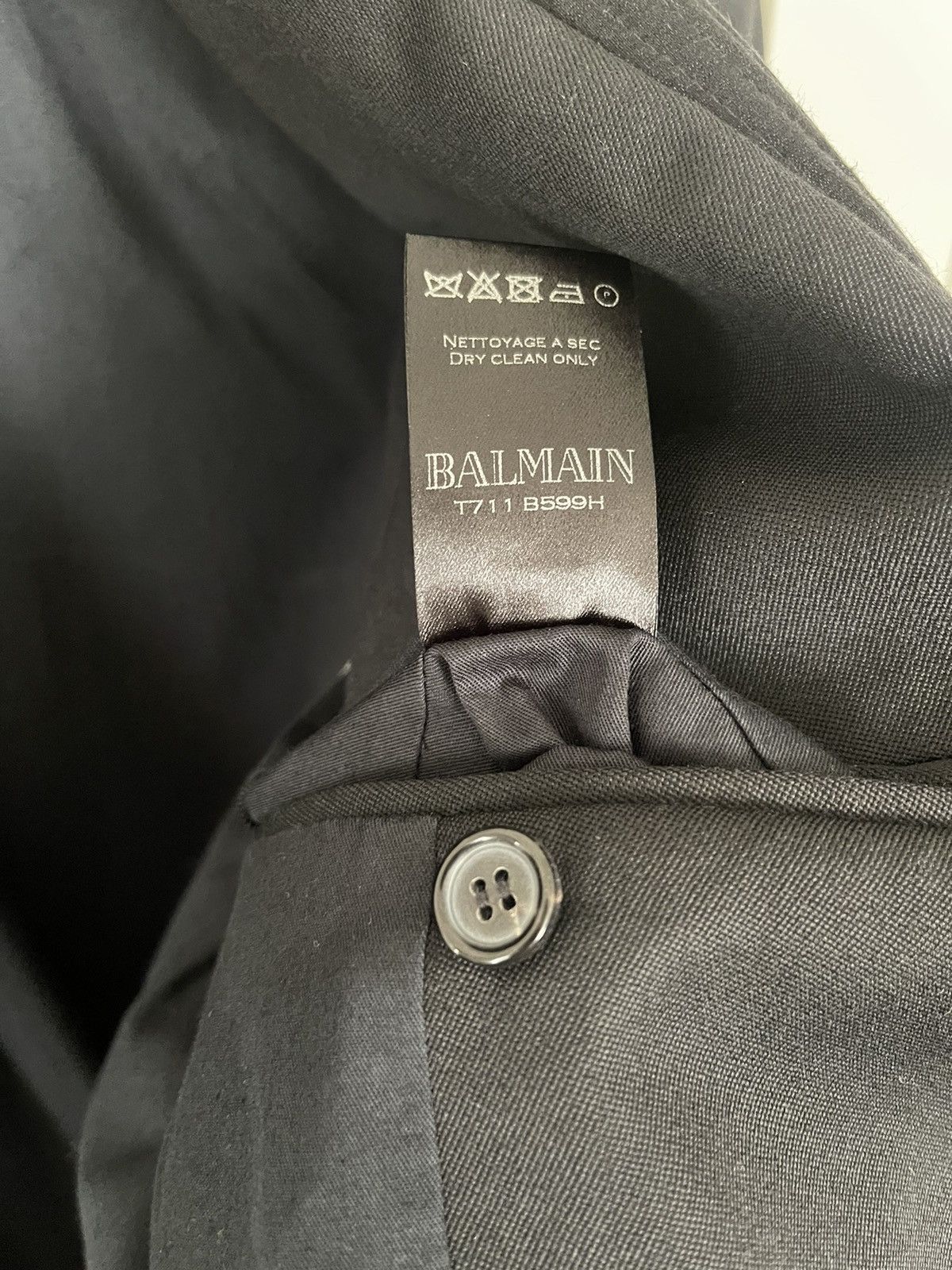 Balmain Balmain double bottom blazer size 50 Size 50R - 7 Thumbnail