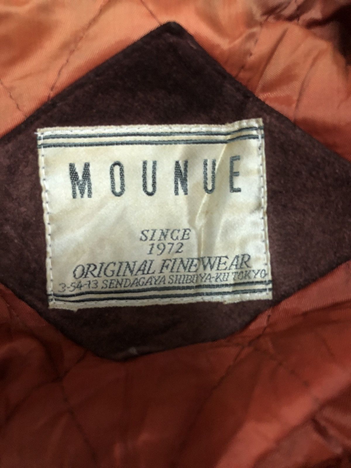 Japanese Brand Vintage Mounue Zipper Ups Spell out Big logo Jacket Size US XL / EU 56 / 4 - 11 Thumbnail