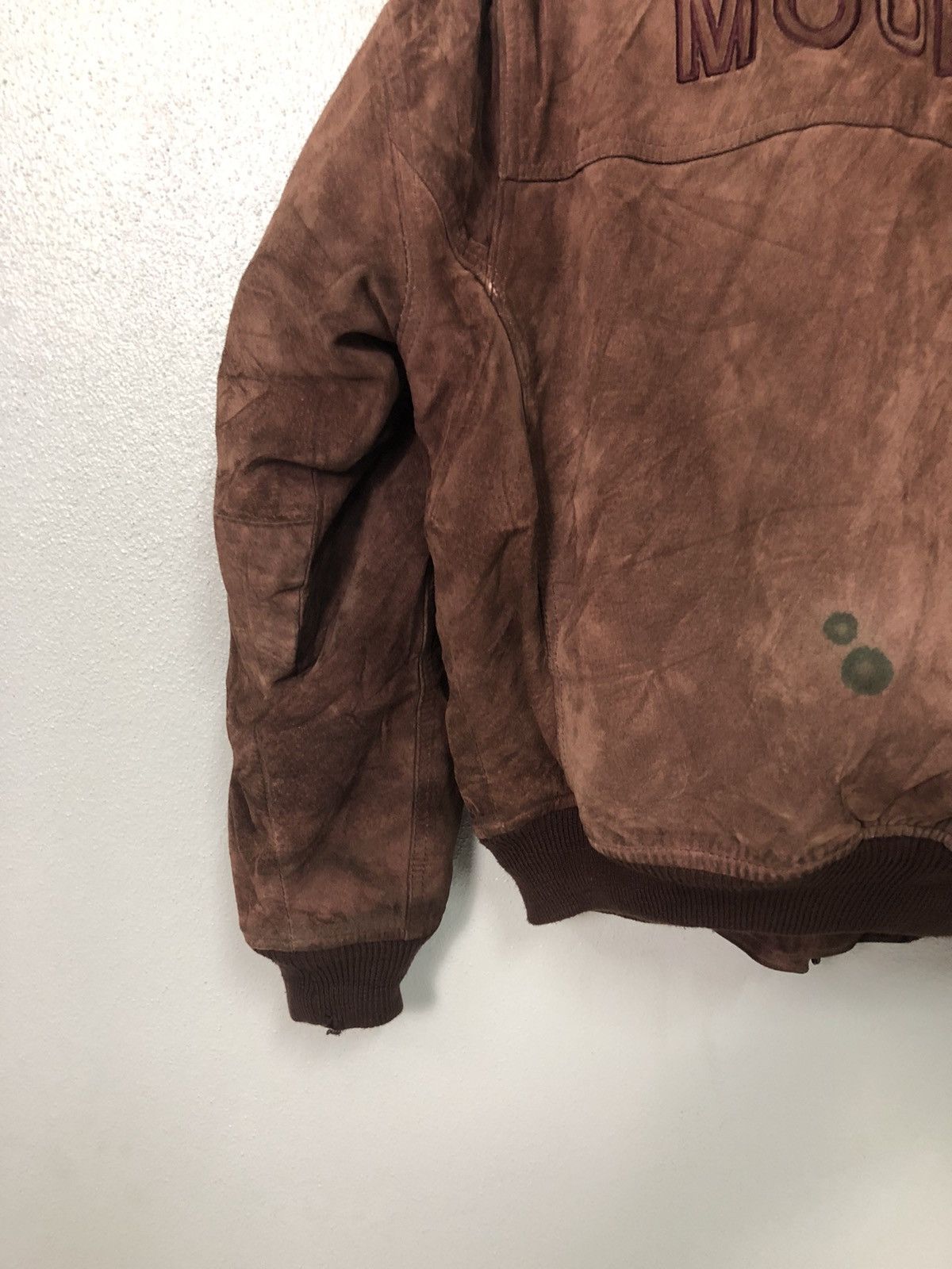 Japanese Brand Vintage Mounue Zipper Ups Spell out Big logo Jacket Size US XL / EU 56 / 4 - 8 Thumbnail