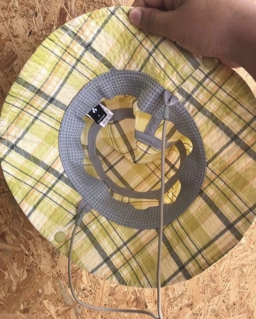 Montbell VTG Montbell Outdoor Plaid Pattern Bucket Hat Size ONE SIZE - 6 Thumbnail