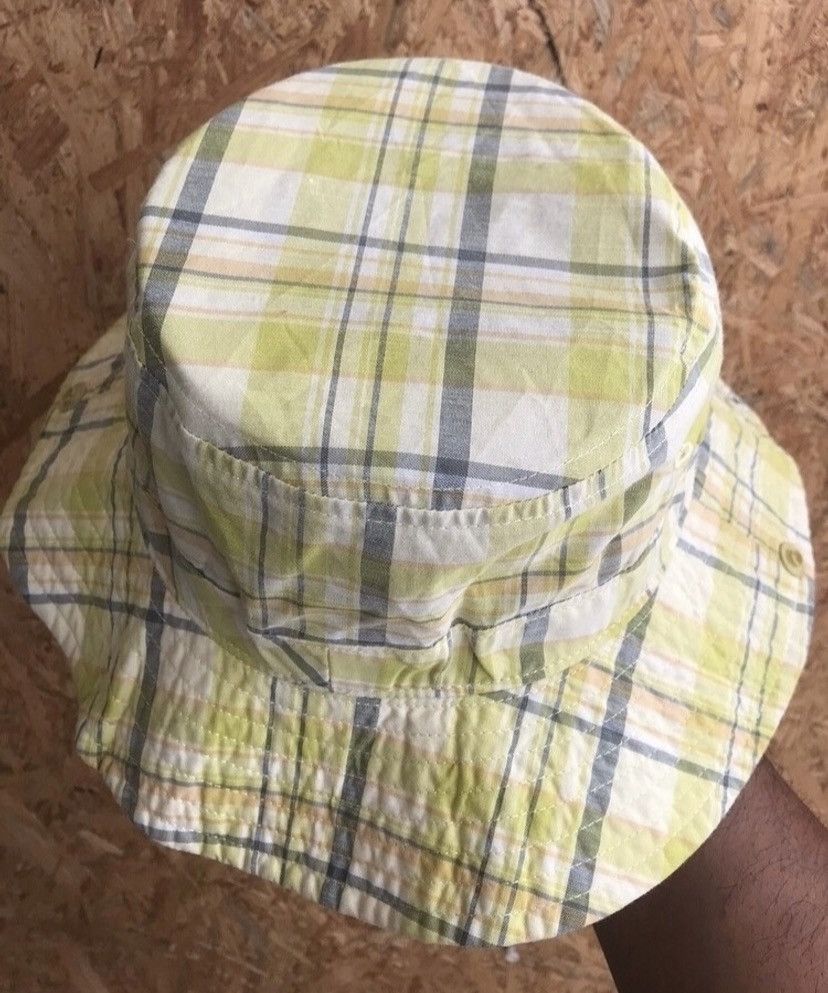 Montbell VTG Montbell Outdoor Plaid Pattern Bucket Hat Size ONE SIZE - 5 Thumbnail