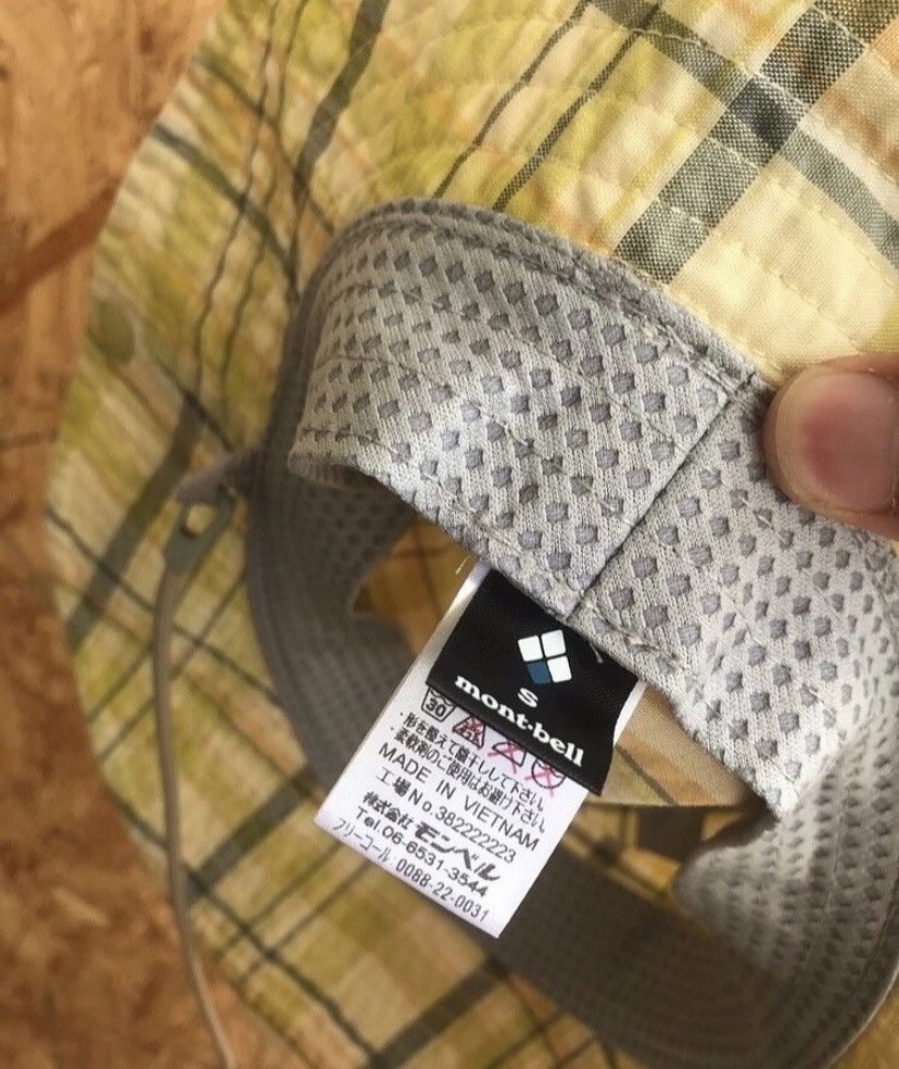 Montbell VTG Montbell Outdoor Plaid Pattern Bucket Hat Size ONE SIZE - 7 Thumbnail
