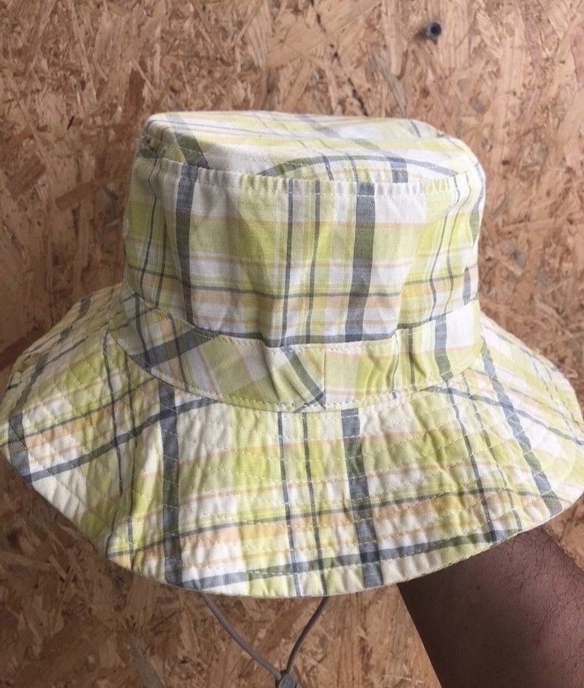 Montbell VTG Montbell Outdoor Plaid Pattern Bucket Hat Size ONE SIZE - 4 Thumbnail