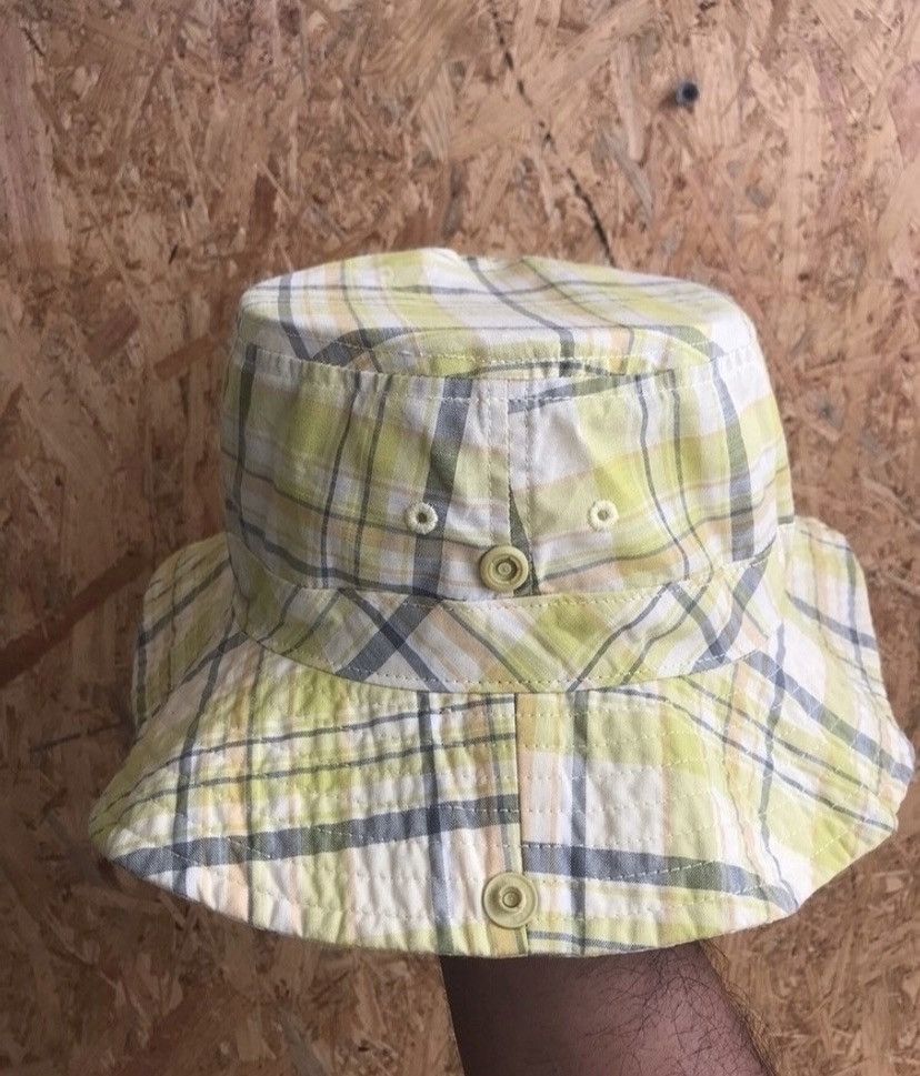 Montbell VTG Montbell Outdoor Plaid Pattern Bucket Hat Size ONE SIZE - 3 Thumbnail