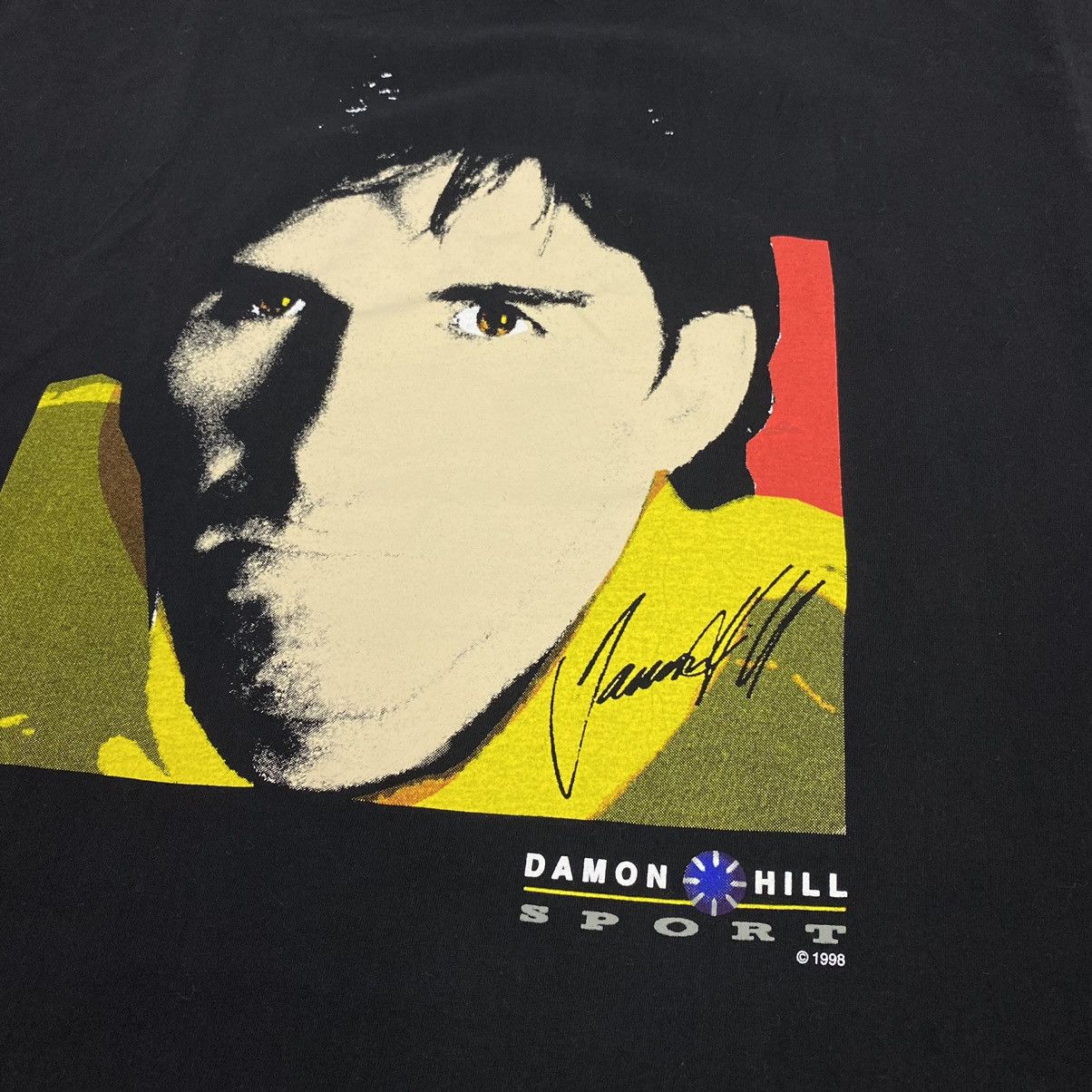 Formula 1 × Vintage 1998 Vintage Damon Hill T-Shirt Size US L / EU 52-54 / 3 - 3 Thumbnail