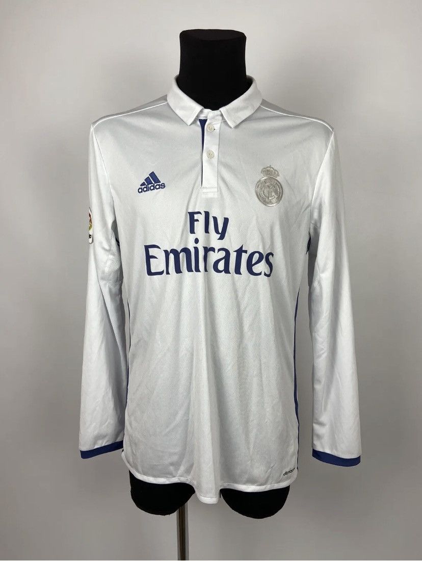 2017/18 Real Madrid Away Jersey #7 RONALDO 2XL Adidas Soccer Long