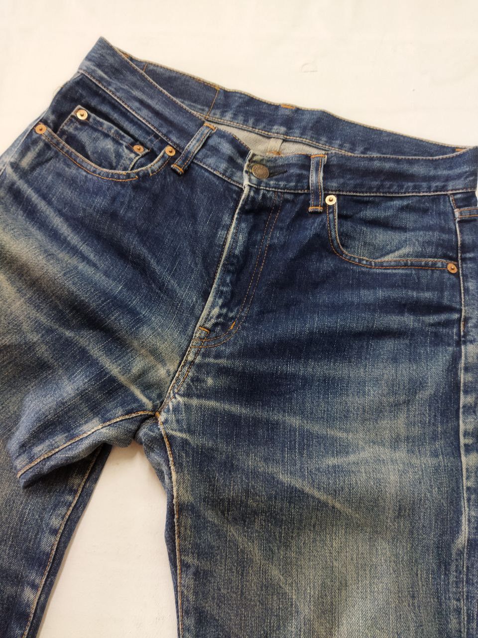 HOLLYWOOD RANCH MARKET HRM Hollywood Ranch Market Distressed Jeans Size US 30 / EU 46 - 8 Thumbnail