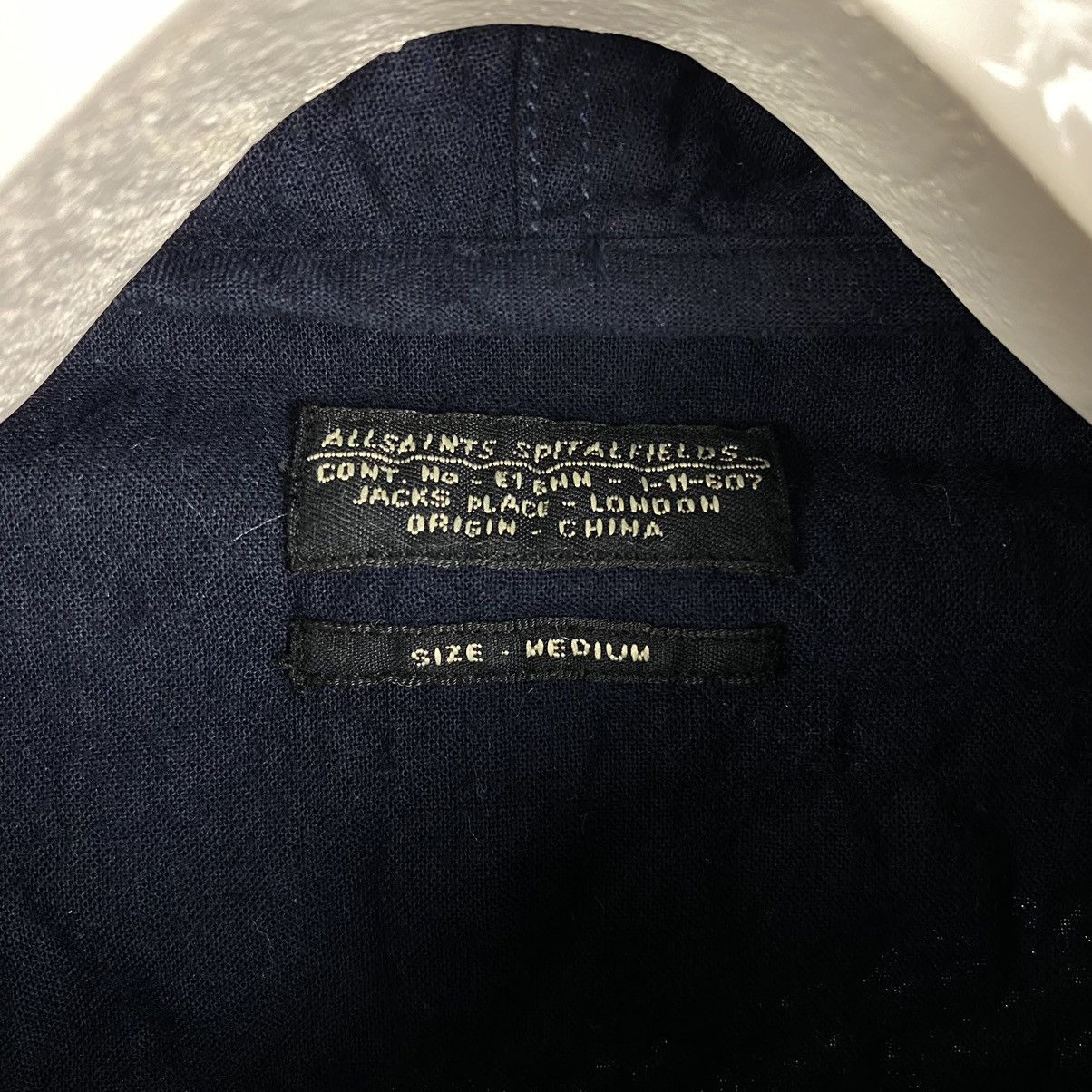 Allsaints AllSaints Spitalfields Light Hoodie Size US M / EU 48-50 / 2 - 5 Thumbnail