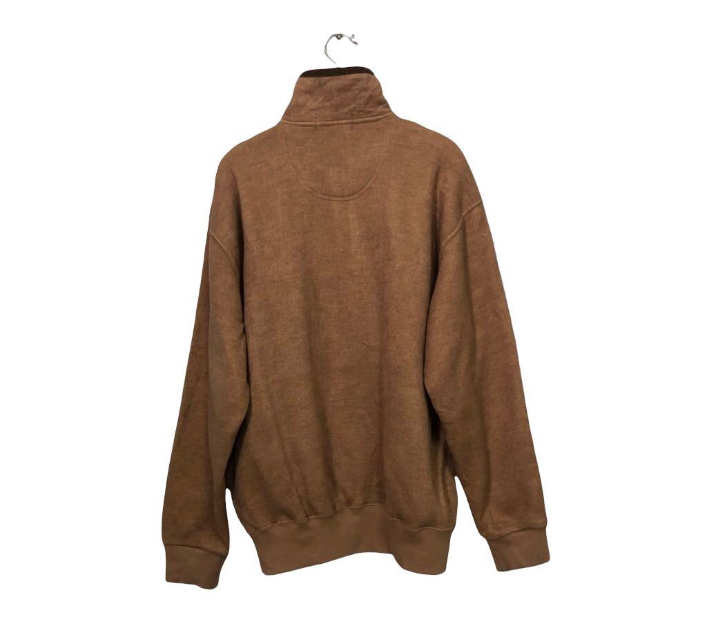 Japanese Brand Vintage Vitesse Patchwork Half Zipper Sweatshirt Size US L / EU 52-54 / 3 - 5 Thumbnail