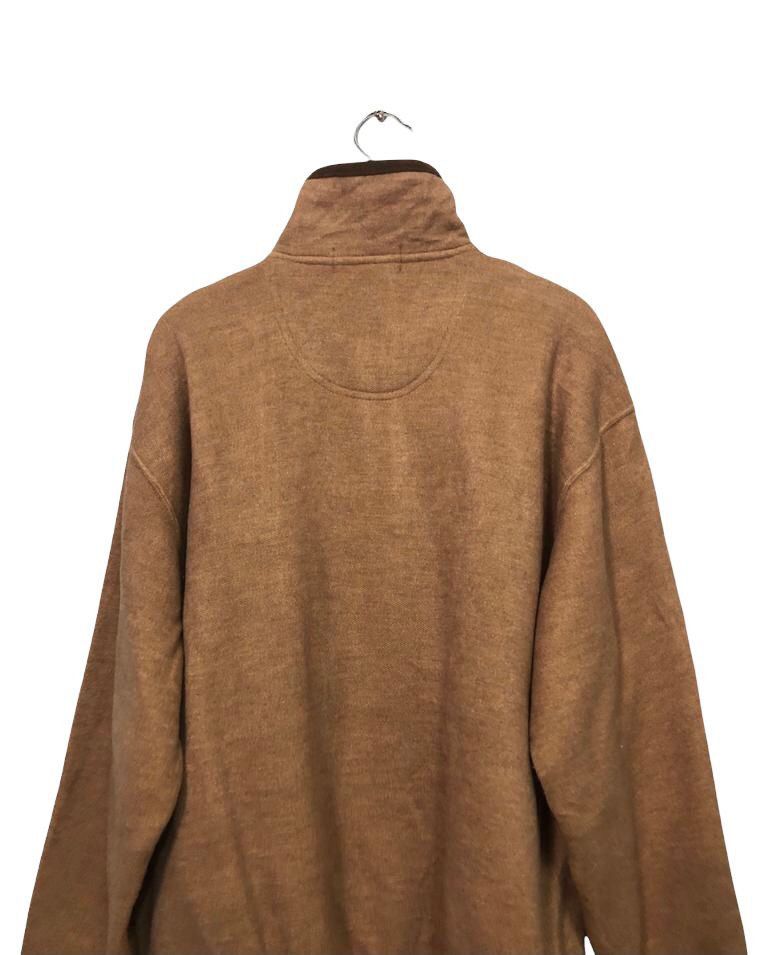 Japanese Brand Vintage Vitesse Patchwork Half Zipper Sweatshirt Size US L / EU 52-54 / 3 - 8 Thumbnail