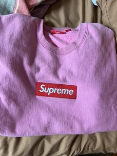 Supreme Box Logo Crewneck FW18 - Ash Grey, L