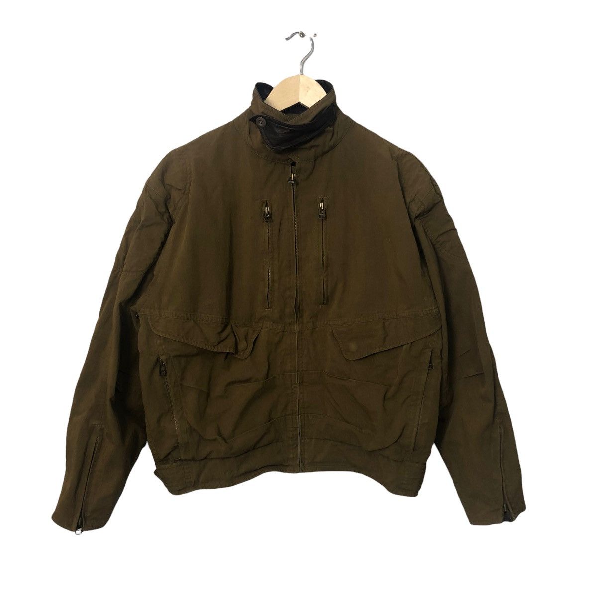 Japanese Brand Vtg R’S Recreative Motorcycling Zipper Up Multipocket Jacket Size US XL / EU 56 / 4 - 1 Thumbnail