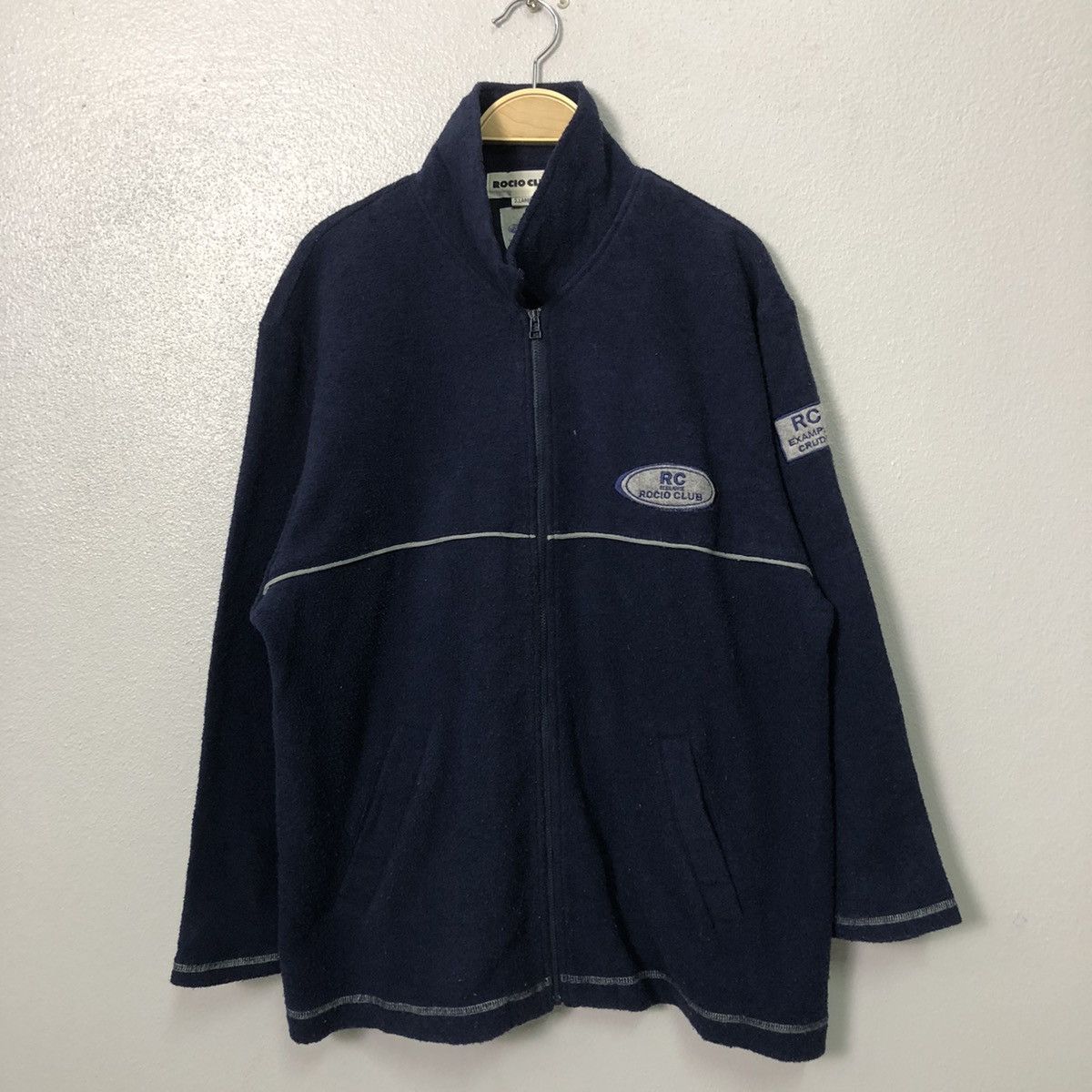 Japanese Brand Vintage Rocio Club Zipper Ups Jacket Size US L / EU 52-54 / 3 - 1 Thumbnail