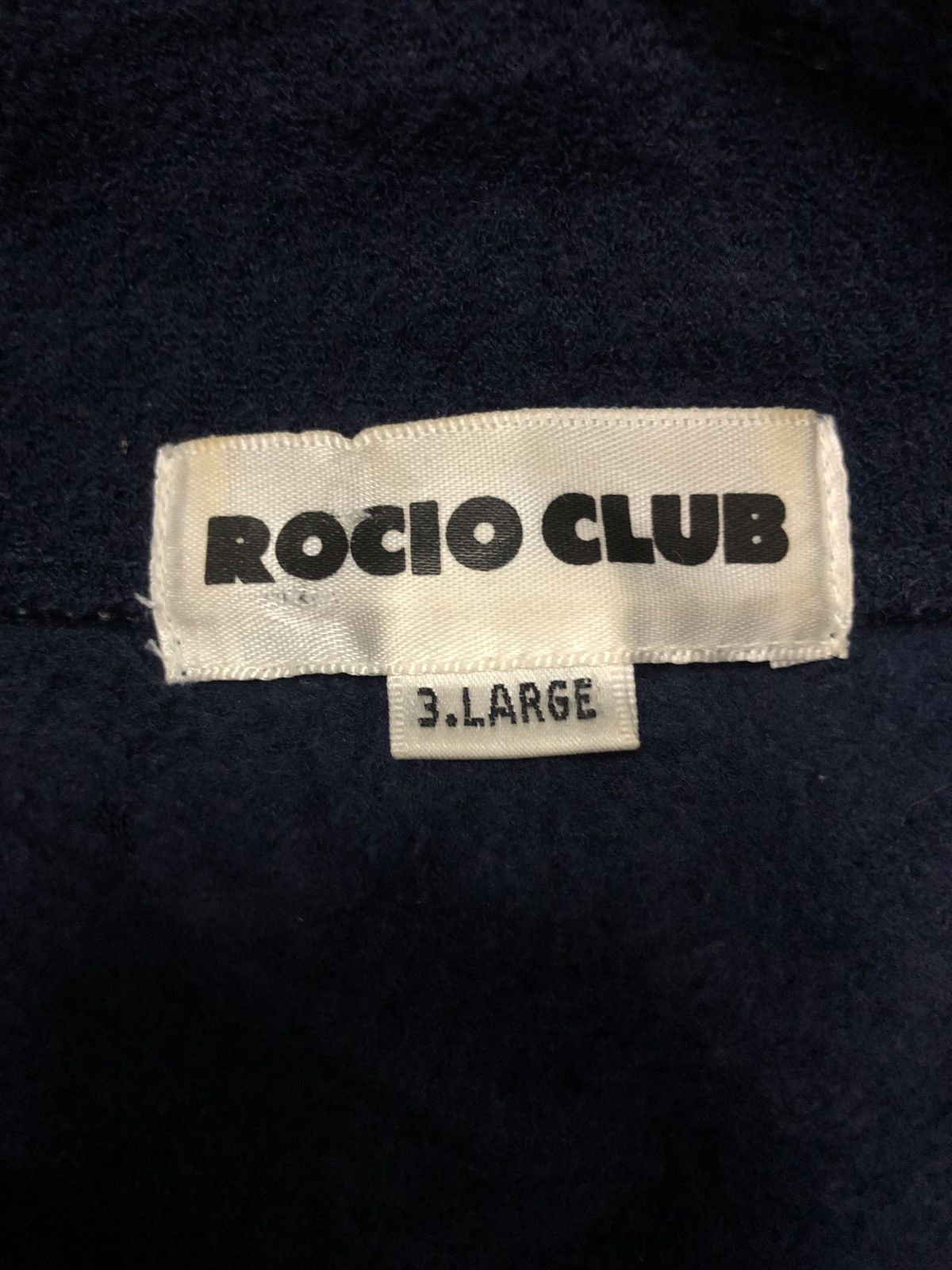 Japanese Brand Vintage Rocio Club Zipper Ups Jacket Size US L / EU 52-54 / 3 - 9 Thumbnail