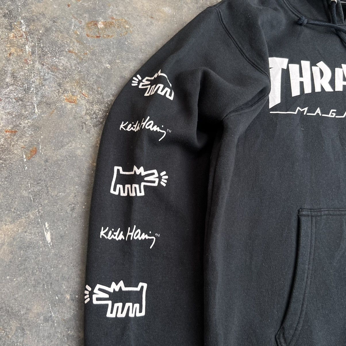 Keith Haring × Thrasher Vintage Thrasher X Keith Haring Pullover Hoodie Size US M / EU 48-50 / 2 - 3 Thumbnail