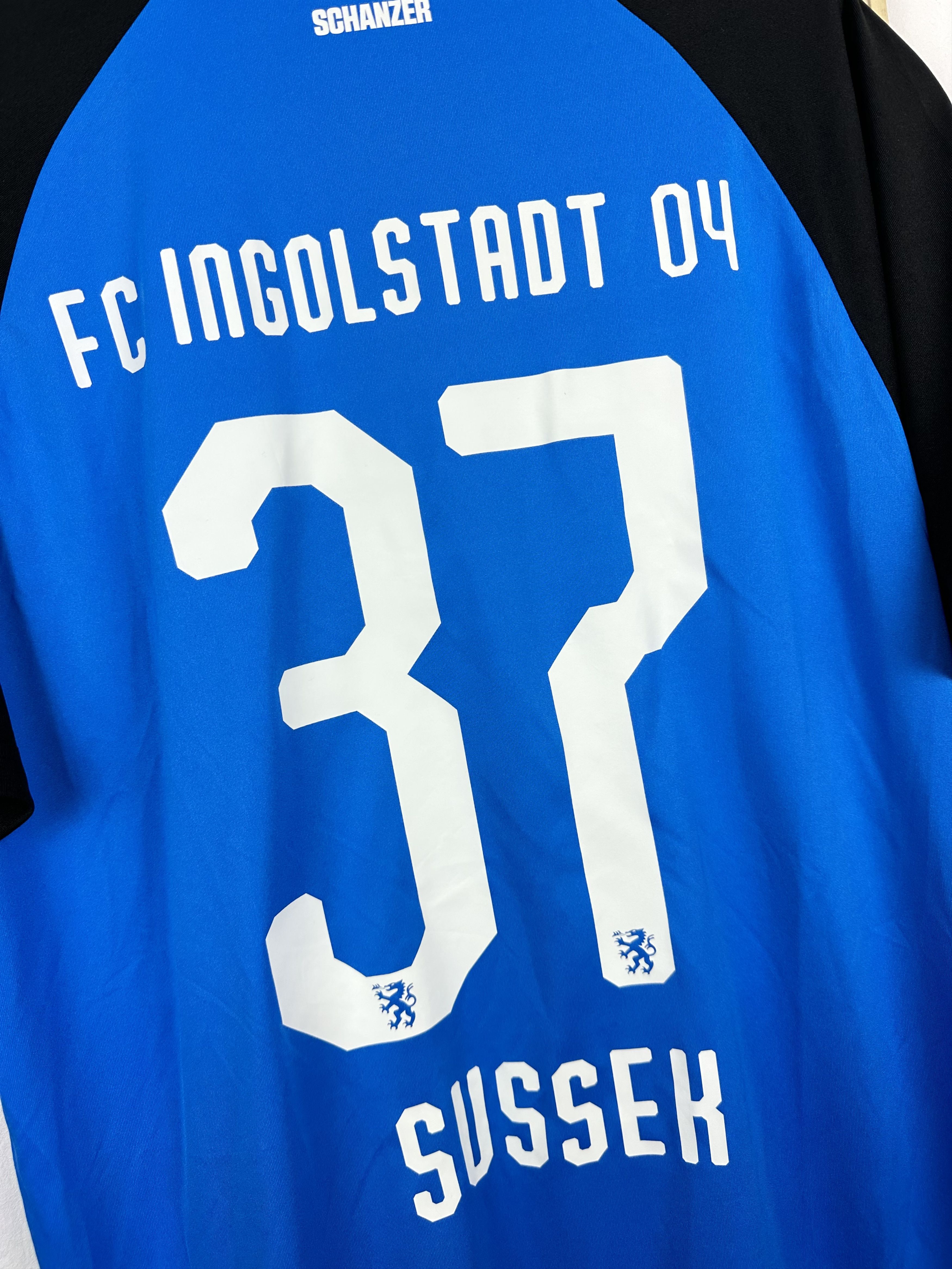 Puma FC Ingolstadt 04 Football 2022 Shirt #37 Sussek Player Issue Size US L / EU 52-54 / 3 - 13 Thumbnail