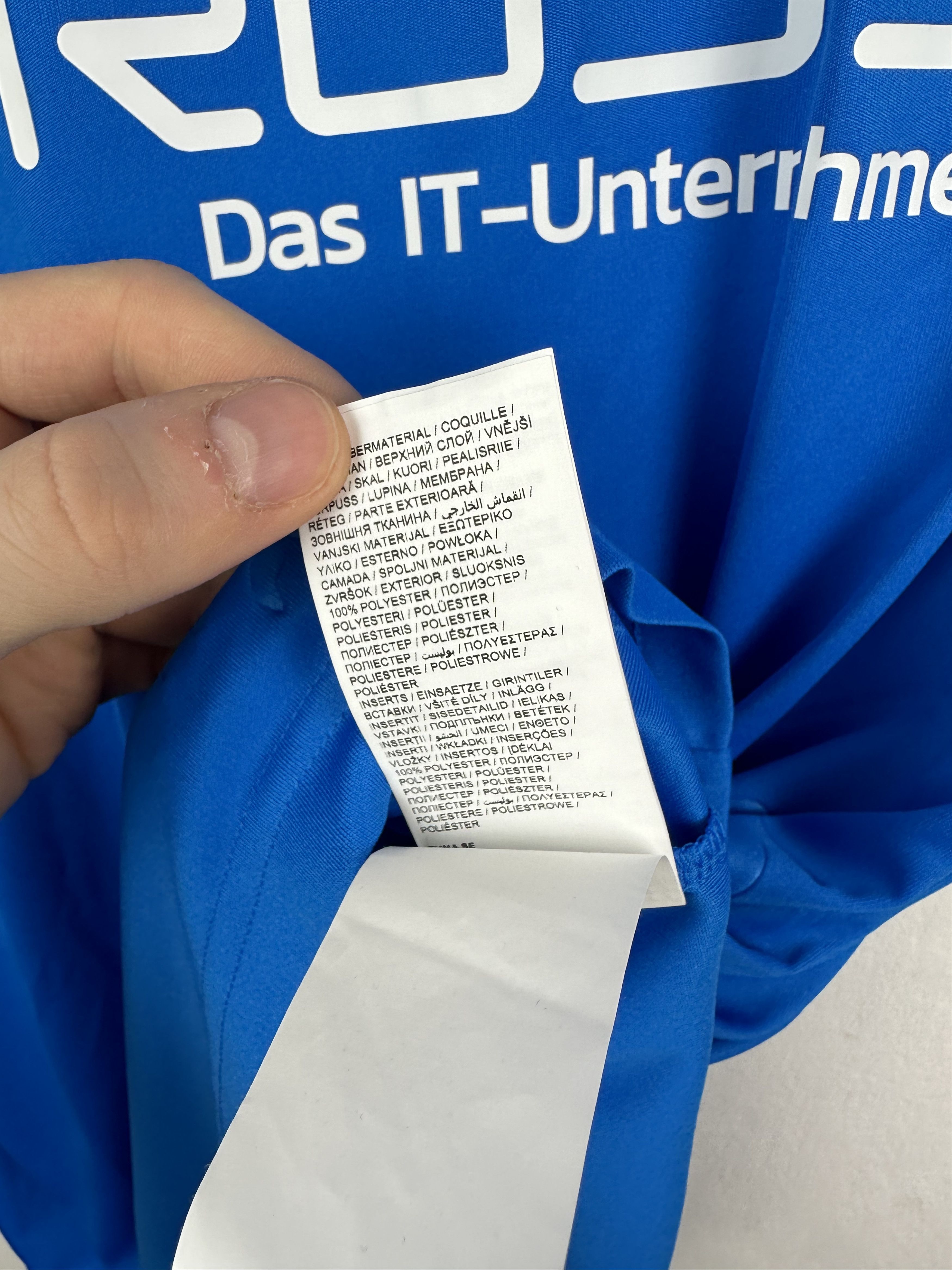 Puma FC Ingolstadt 04 Football 2022 Shirt #37 Sussek Player Issue Size US L / EU 52-54 / 3 - 12 Thumbnail