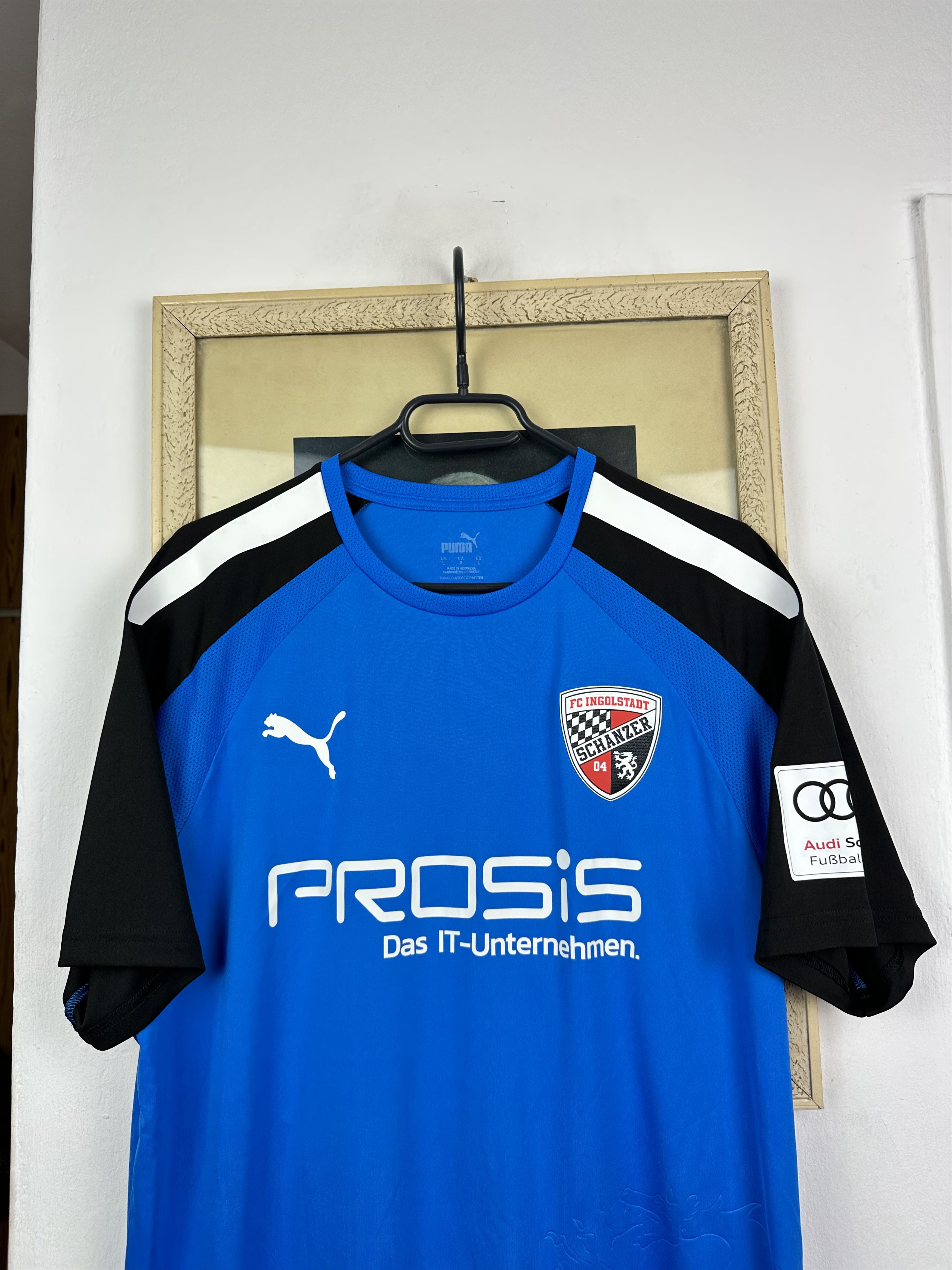 Puma FC Ingolstadt 04 Football 2022 Shirt #37 Sussek Player Issue Size US L / EU 52-54 / 3 - 4 Thumbnail