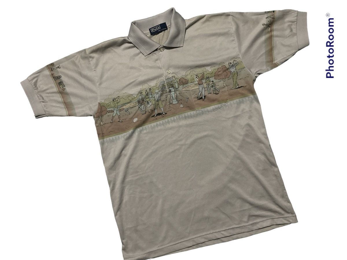 Vintage T-shirt Polo Goif