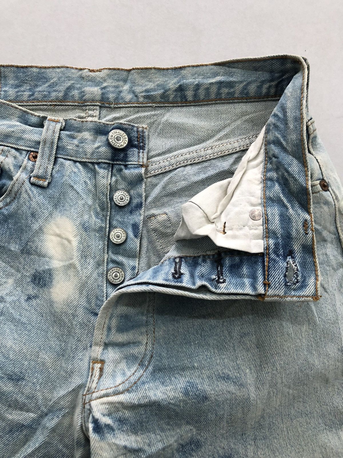 Levi's × Levi's Vintage Clothing × Vintage Vintage Levis 501 Redline Small E Denim Size US 28 / EU 44 - 5 Thumbnail