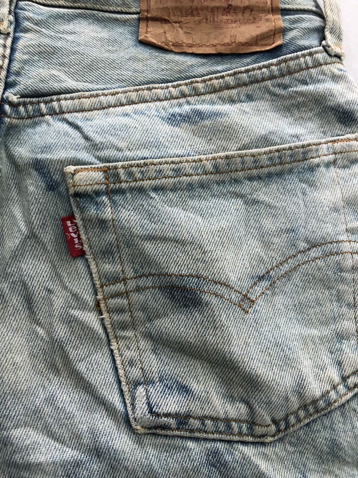 Levi's × Levi's Vintage Clothing × Vintage Vintage Levis 501 Redline Small E Denim Size US 28 / EU 44 - 8 Thumbnail