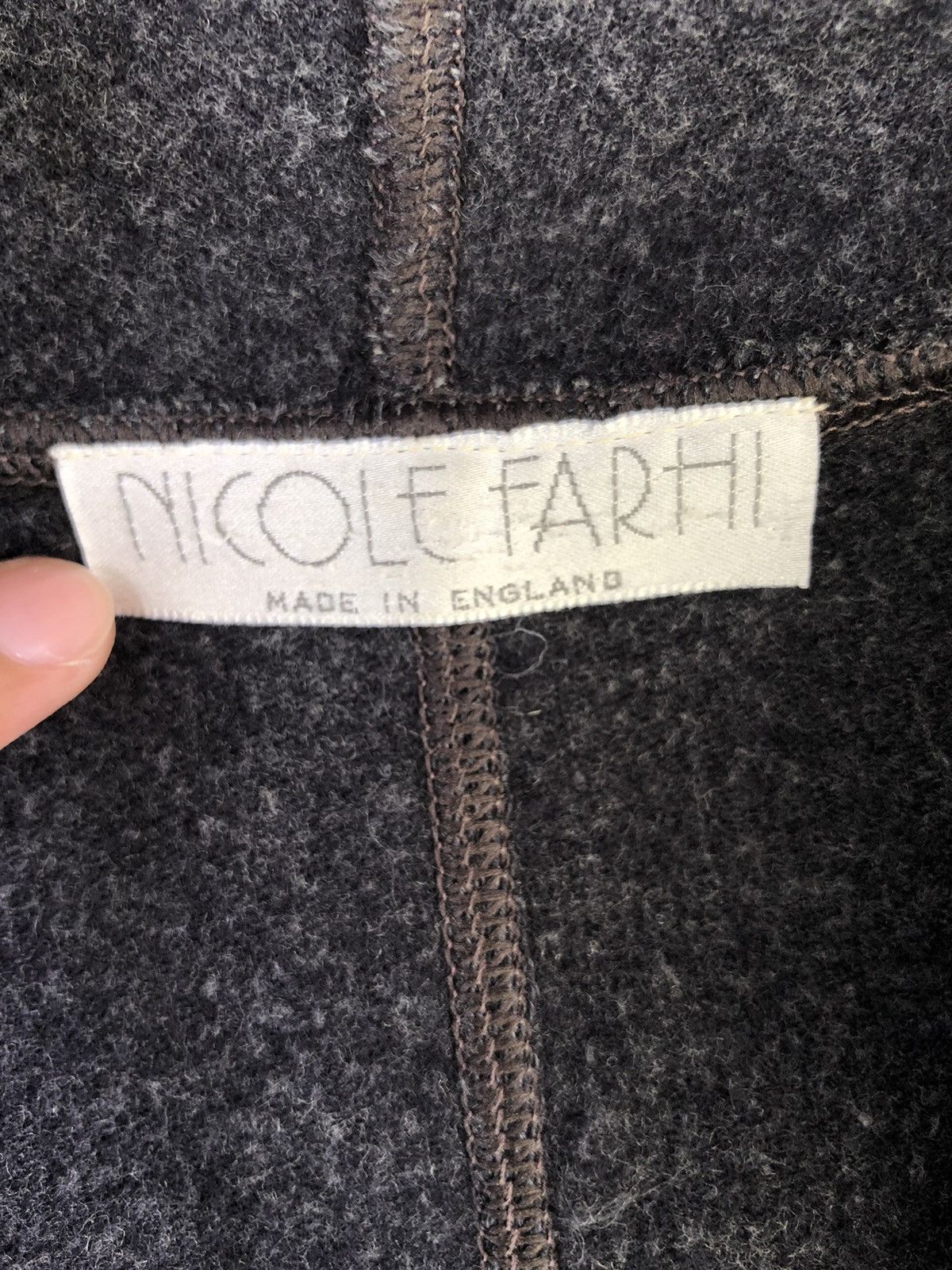 Nicole Farhi Vintage Nicole Farhi Coat Blazer Jacket Made in England Size US L / EU 52-54 / 3 - 9 Thumbnail