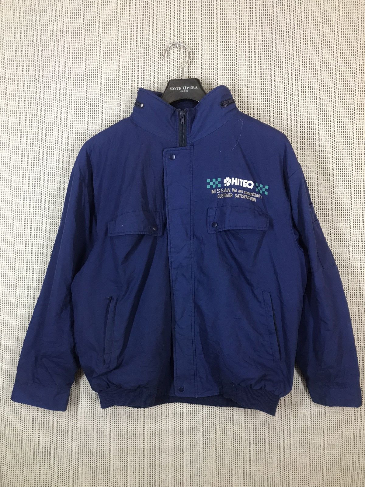 Japanese Brand GRAILS🔥VTG NISSAN RACING JACKET DISTRESSED‼️ Size US XL / EU 56 / 4 - 2 Thumbnail