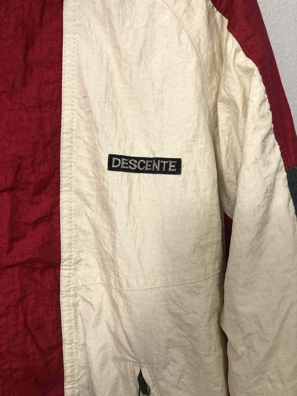 Descente Vintage Descente Nice Design Zipper Ups Hoodie Jacket Size US L / EU 52-54 / 3 - 5 Thumbnail