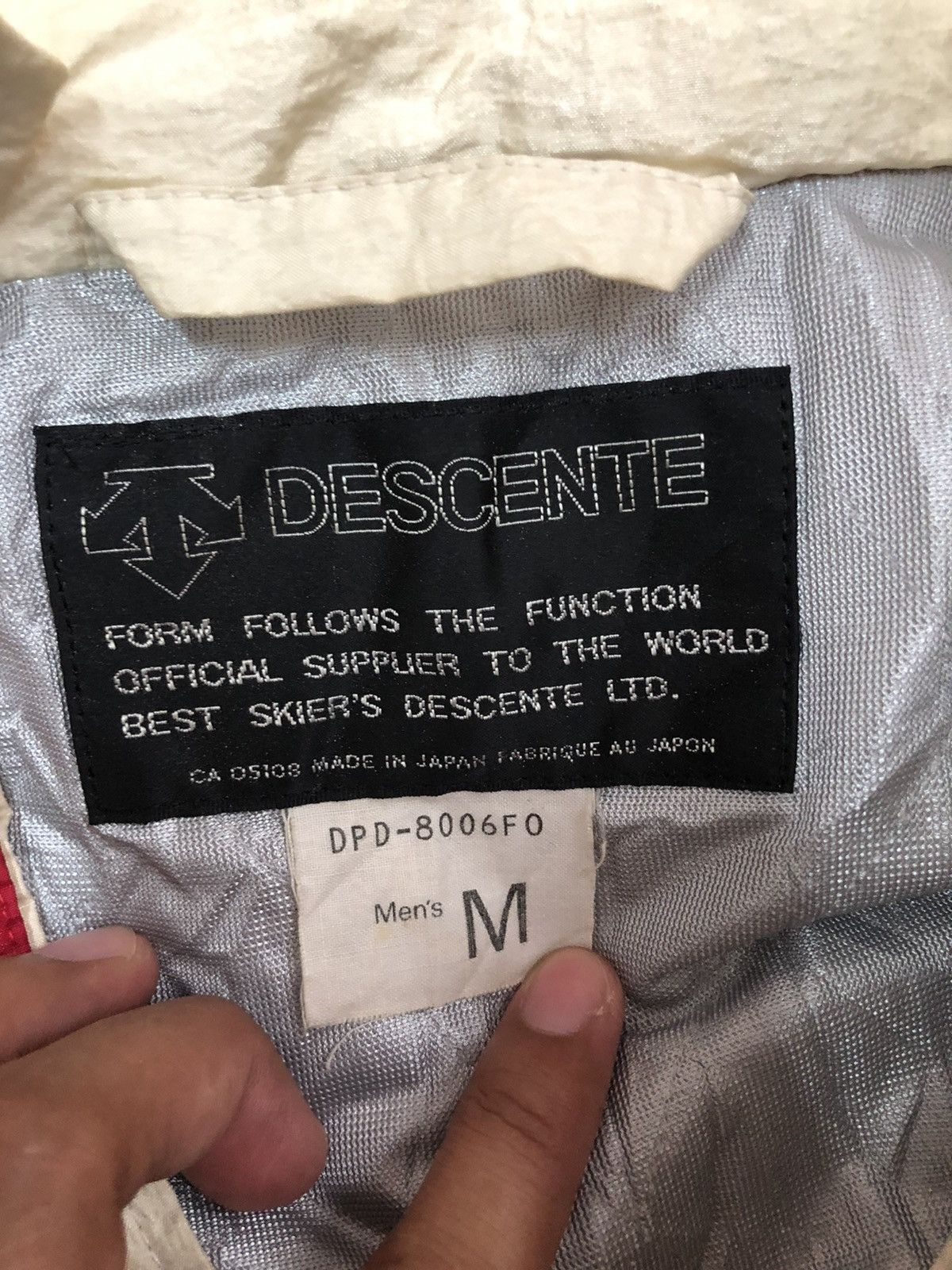 Descente Vintage Descente Nice Design Zipper Ups Hoodie Jacket Size US L / EU 52-54 / 3 - 14 Thumbnail