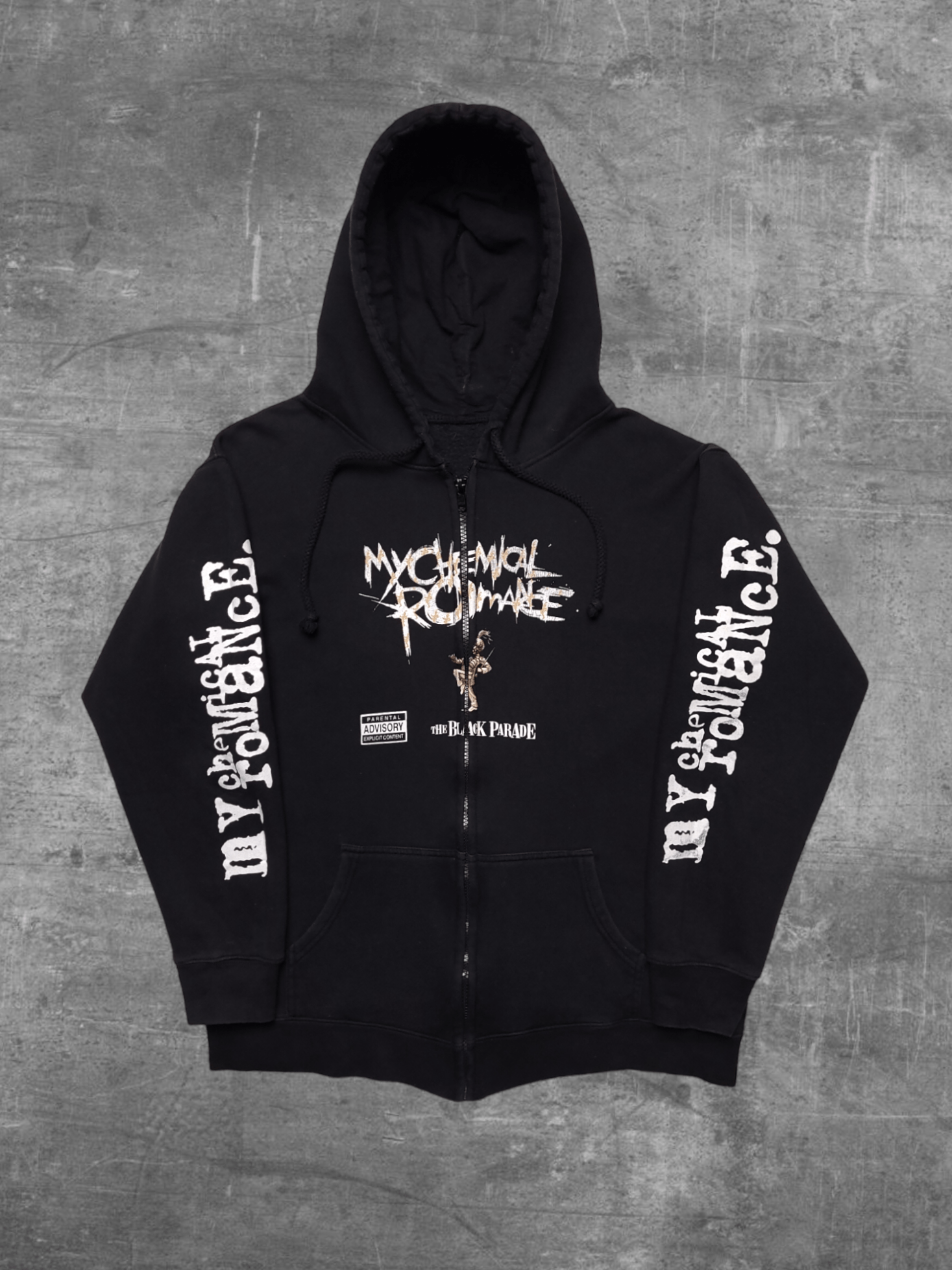 My Chemical Romance Rock Band Vintage Vintage 00 My Chemical Romance The Black Parade zip hoodie Grailed