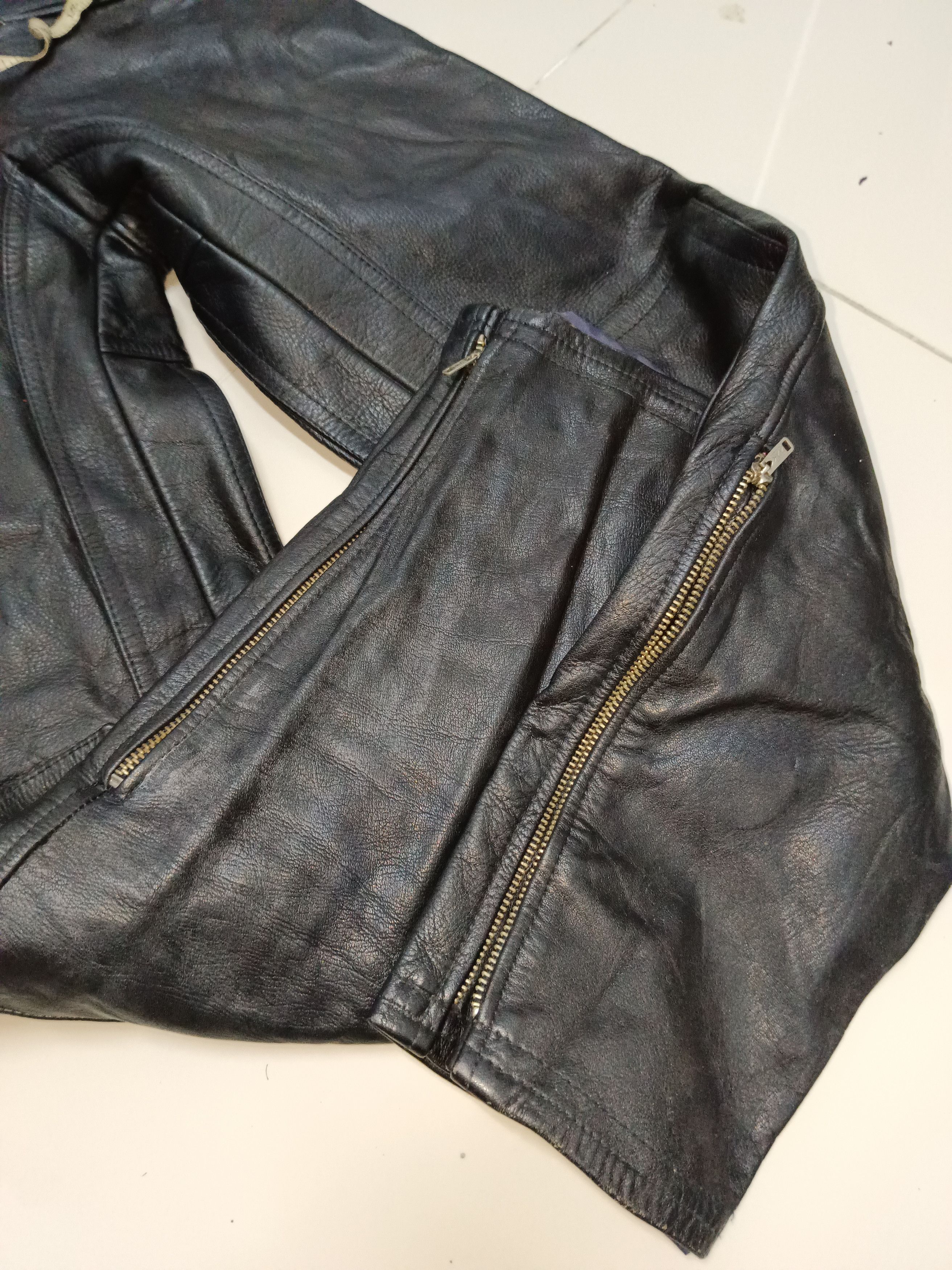Dainese Vintage Leather Nankai Japan Motorcycle Racing Pants Bikers Size US 30 / EU 46 - 9 Thumbnail