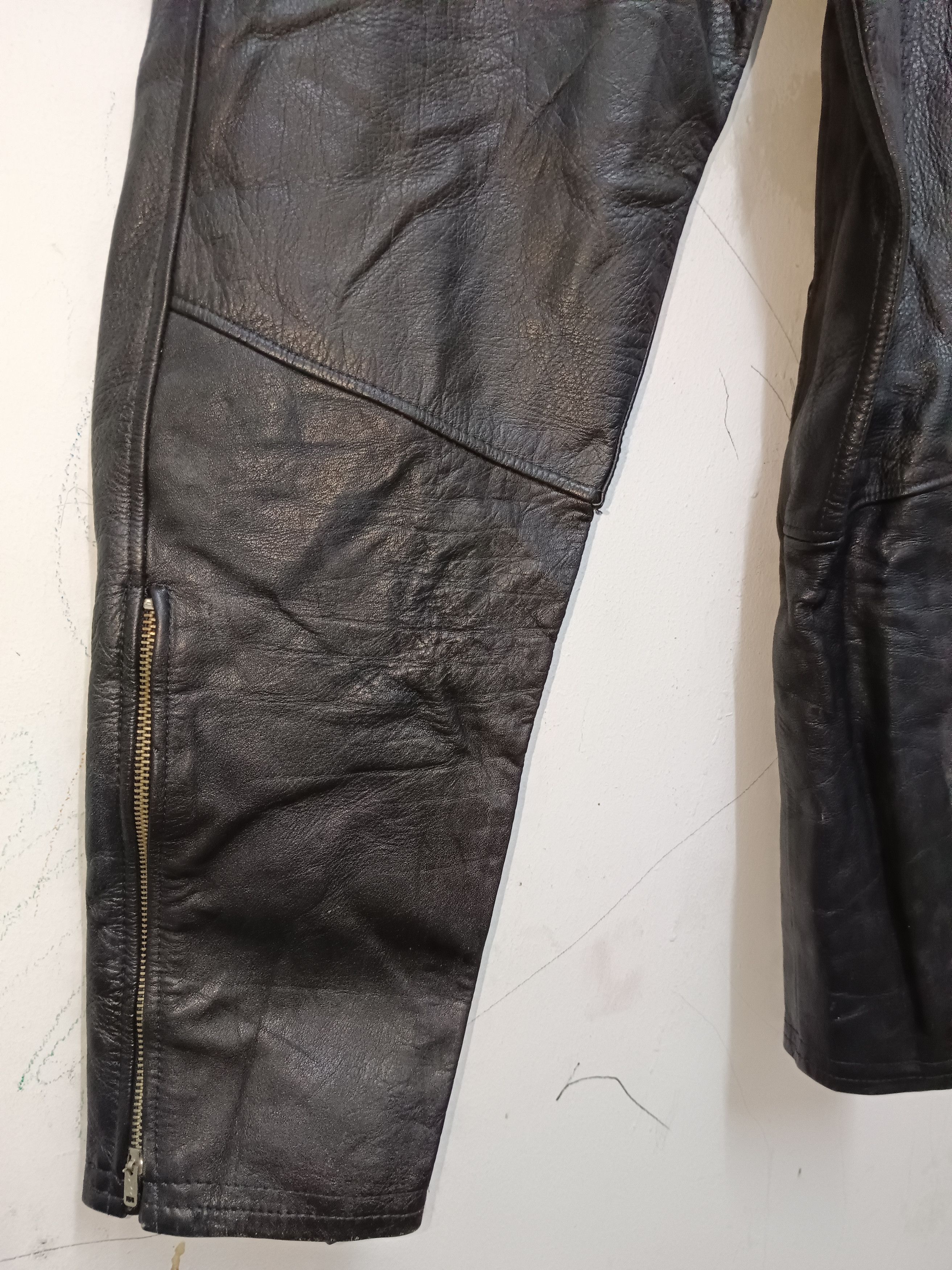 Dainese Vintage Leather Nankai Japan Motorcycle Racing Pants Bikers Size US 30 / EU 46 - 6 Thumbnail