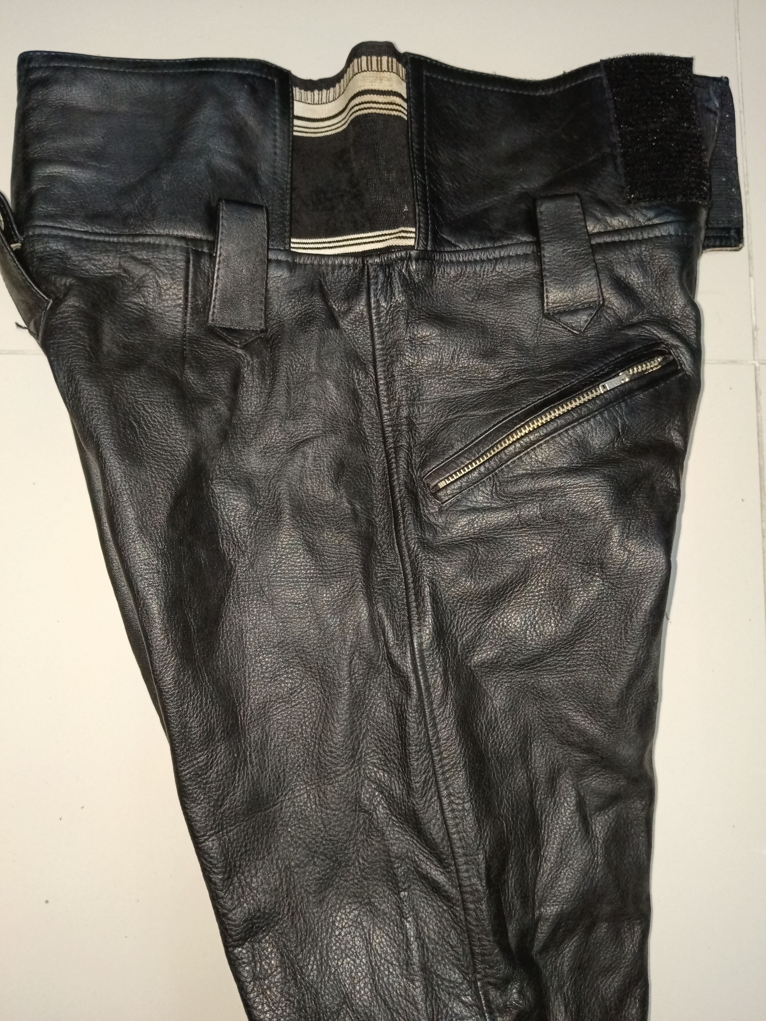 Dainese Vintage Leather Nankai Japan Motorcycle Racing Pants Bikers Size US 30 / EU 46 - 11 Thumbnail