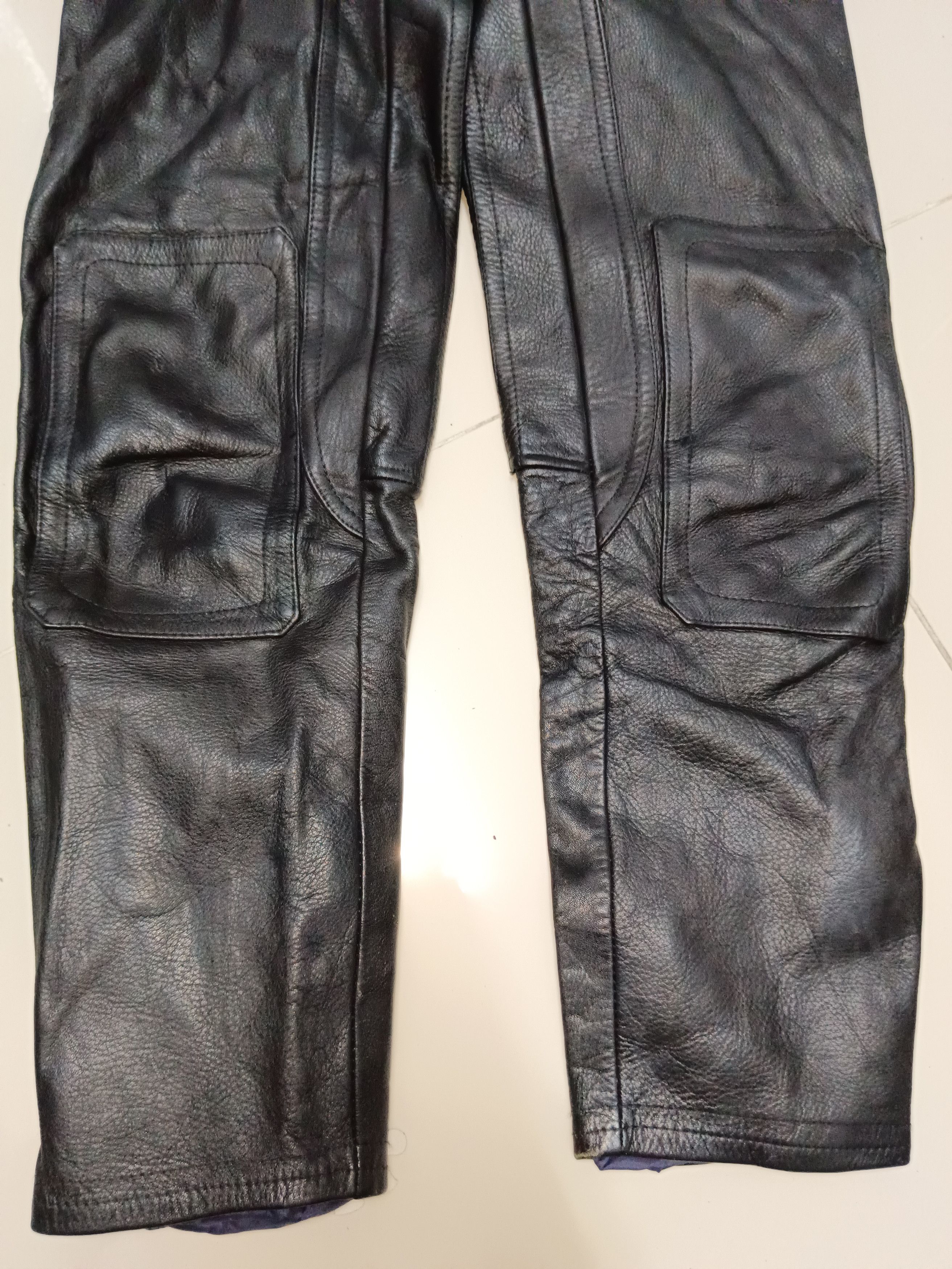 Dainese Vintage Leather Nankai Japan Motorcycle Racing Pants Bikers Size US 30 / EU 46 - 8 Thumbnail