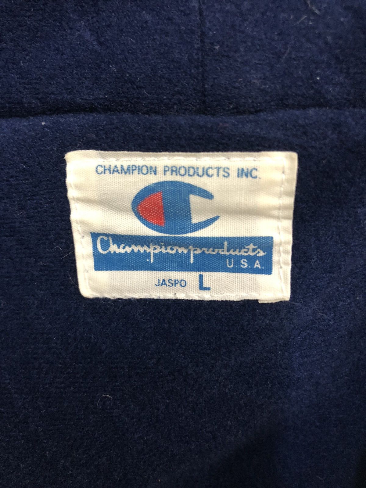Champion Vtg Champion Embroidery Big Logo Button Ups Hoodie Jacket Size US XXL / EU 58 / 5 - 11 Thumbnail
