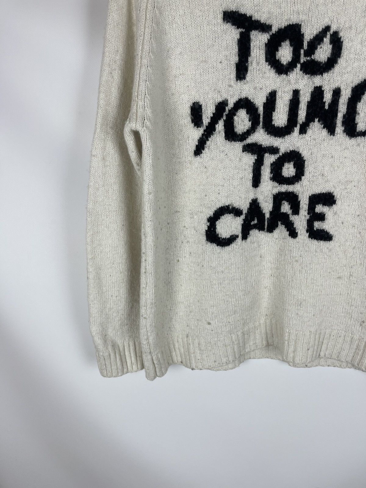 Drop Dead DropDead too young too care big logo skate sweater Size US S / EU 44-46 / 1 - 3 Thumbnail