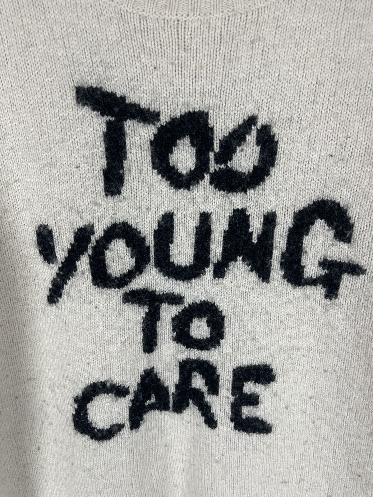 Drop Dead DropDead too young too care big logo skate sweater Size US S / EU 44-46 / 1 - 5 Thumbnail