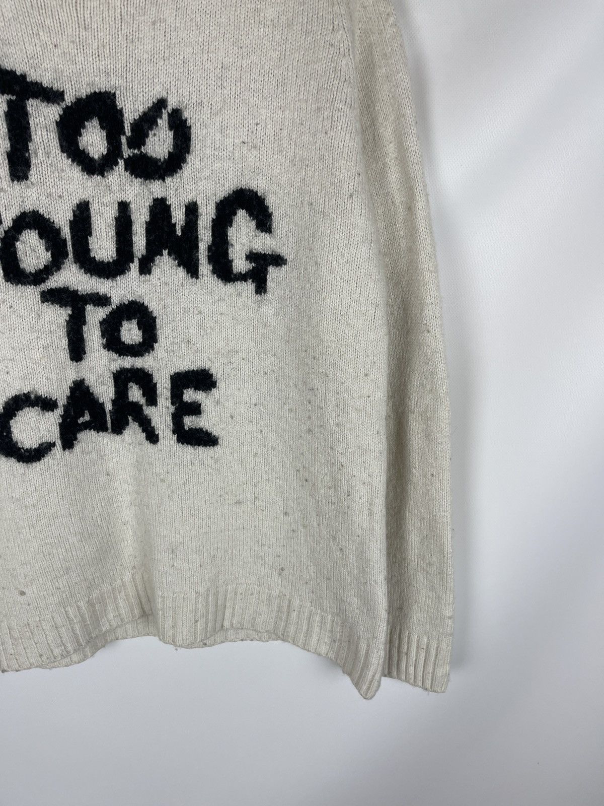 Drop Dead DropDead too young too care big logo skate sweater Size US S / EU 44-46 / 1 - 4 Thumbnail