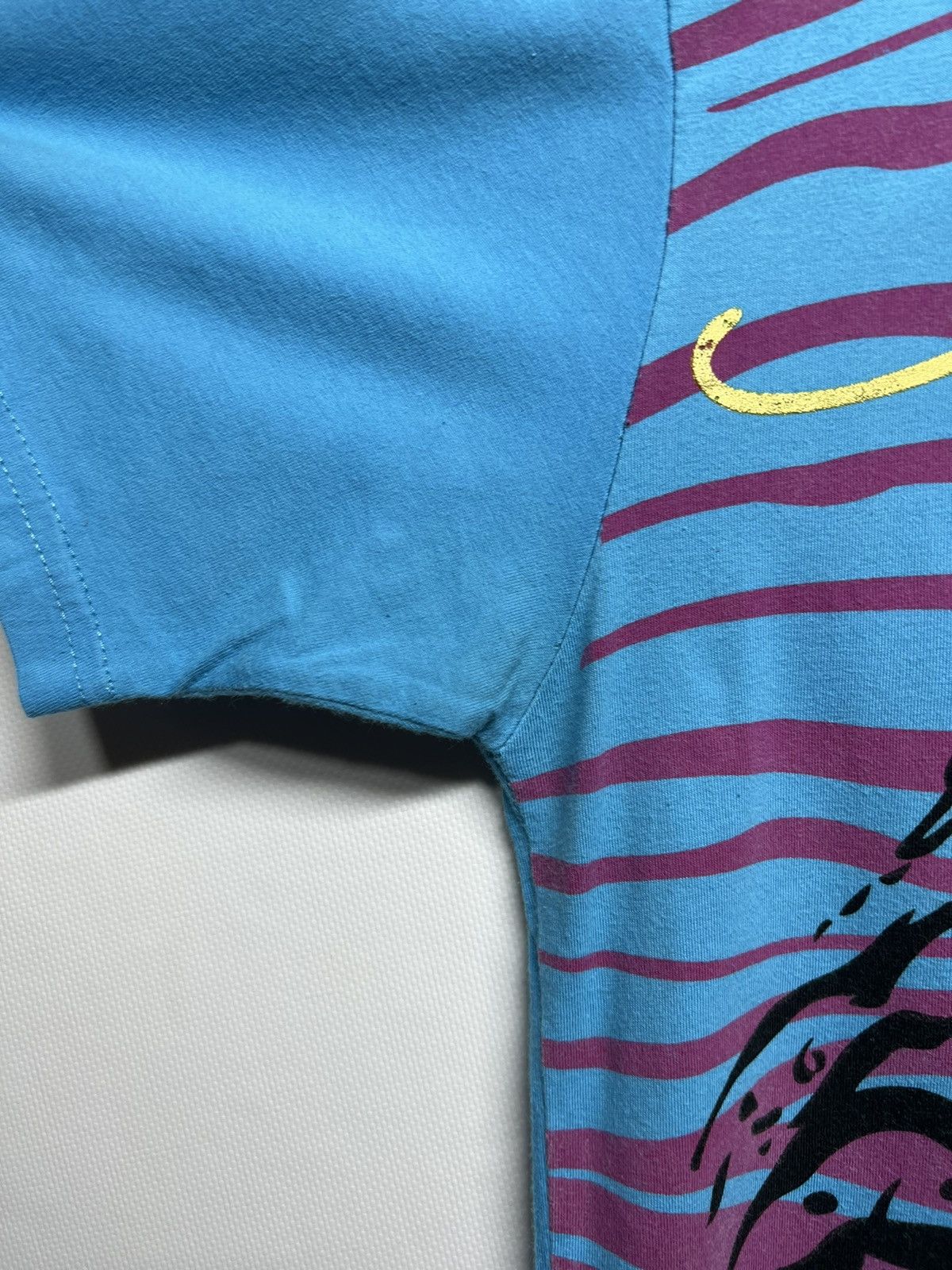 Ed Hardy × Vintage Vintage RareY2k Ed Hardy Skull All Over Print T-Shirt 90’s Size M / US 6-8 / IT 42-44 - 7 Thumbnail