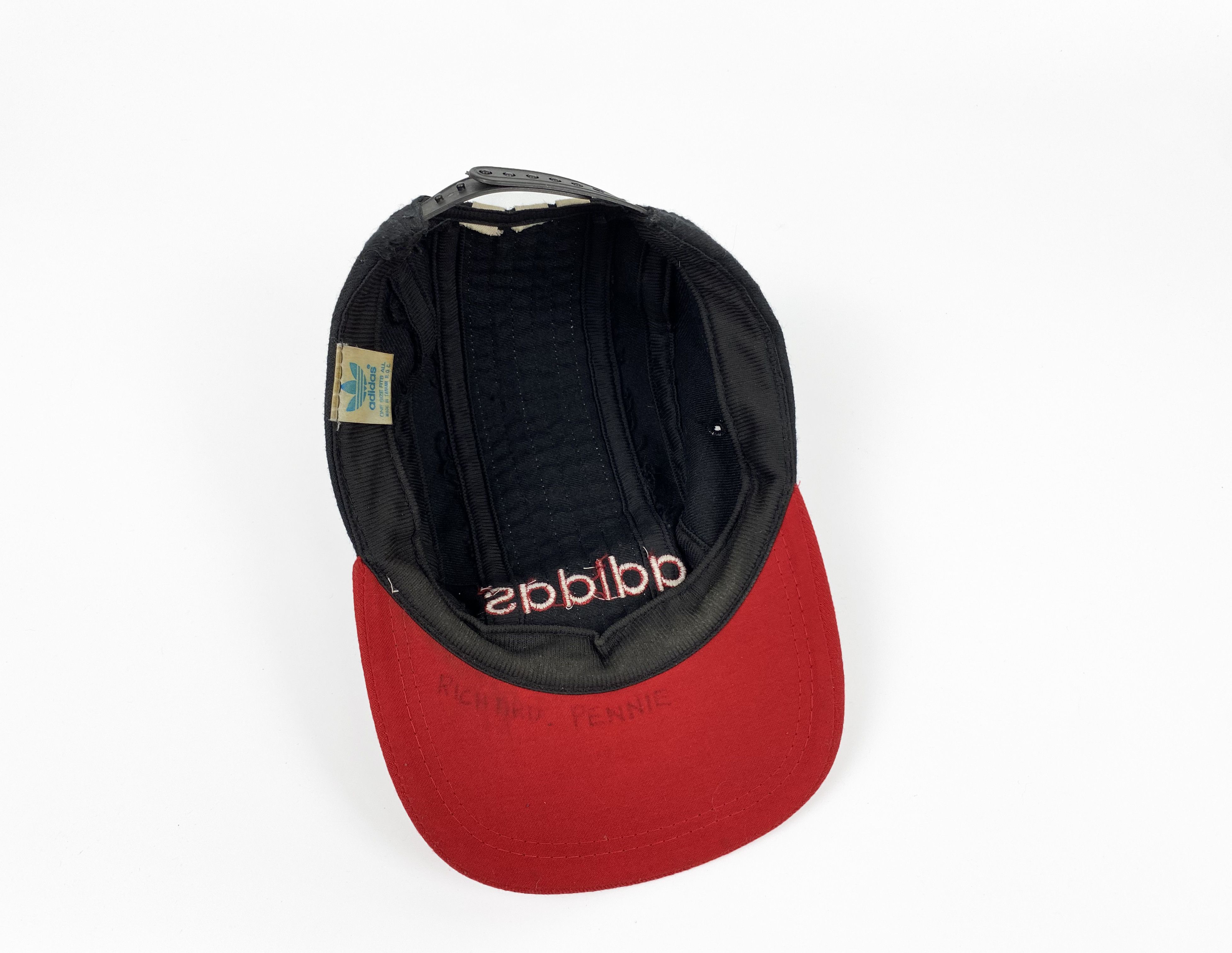 Adidas Vintage 80s 90s ADIDAS 3 Panel Cap Size ONE SIZE - 4 Thumbnail
