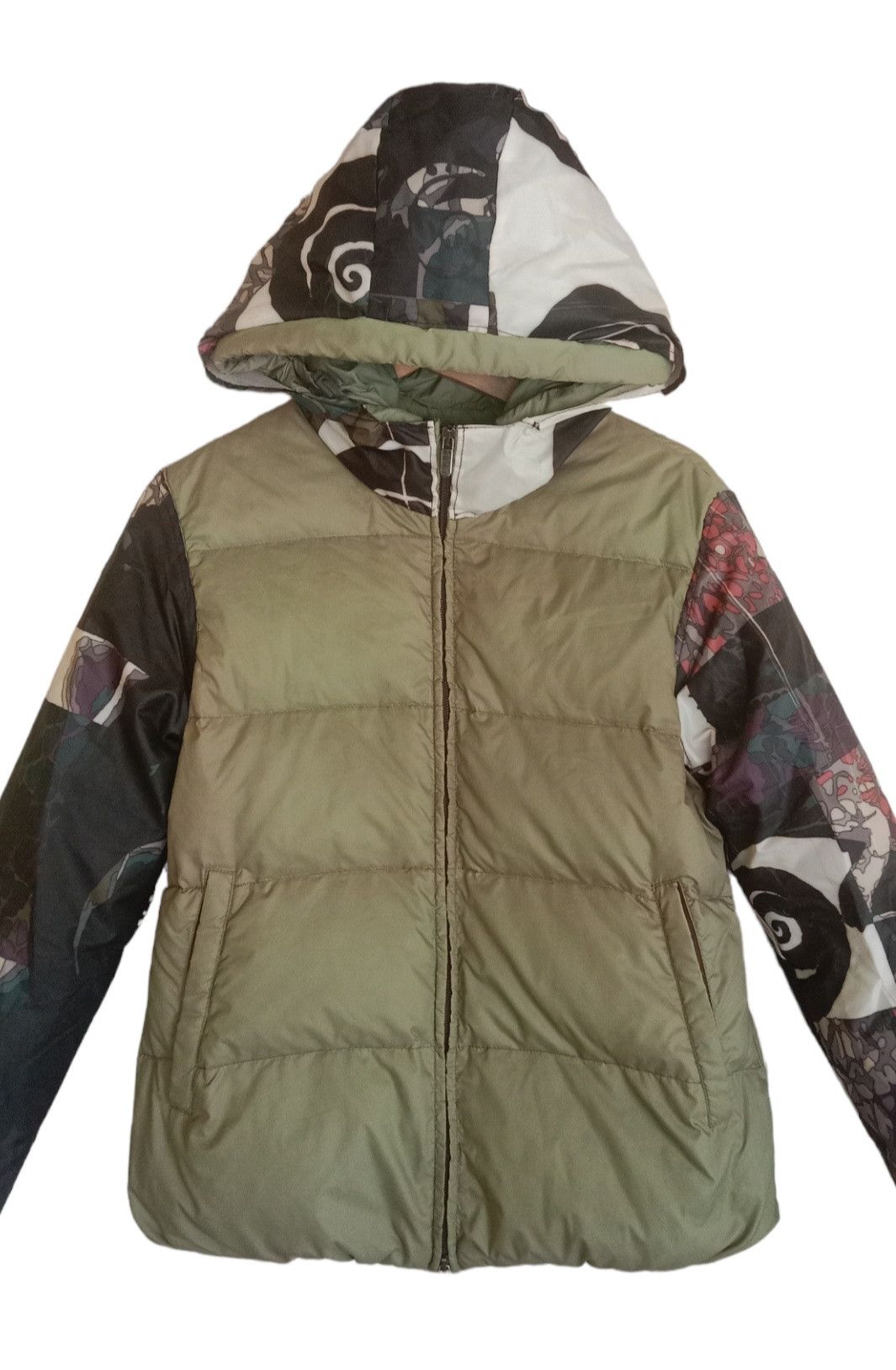 Duvetica Duvetica Pattern Design Hoodie Down Jacket Size S / US 4 / IT 40 - 4 Thumbnail