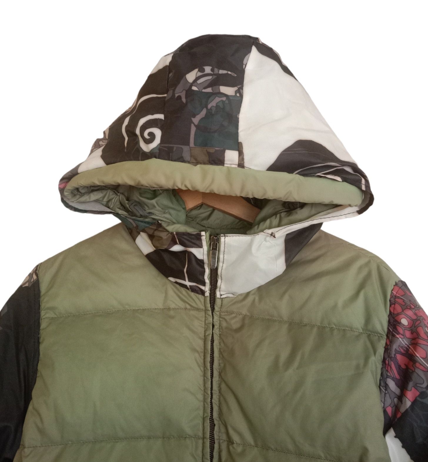Duvetica Duvetica Pattern Design Hoodie Down Jacket Size S / US 4 / IT 40 - 5 Thumbnail