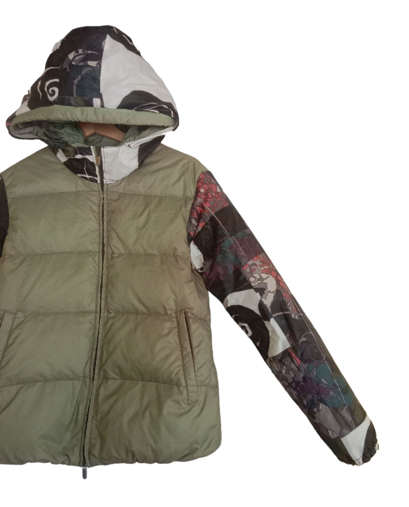 Duvetica Duvetica Pattern Design Hoodie Down Jacket Size S / US 4 / IT 40 - 3 Thumbnail