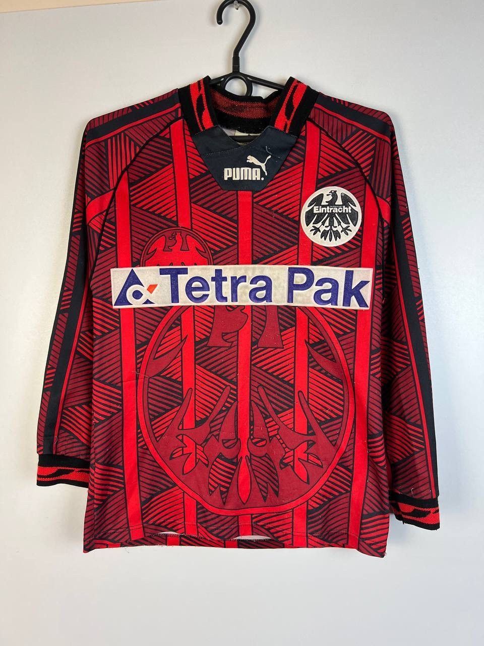 Puma Puma Eintracht vintage long sleeve shirt size XXS Size US XXS / EU 40 - 1 Thumbnail