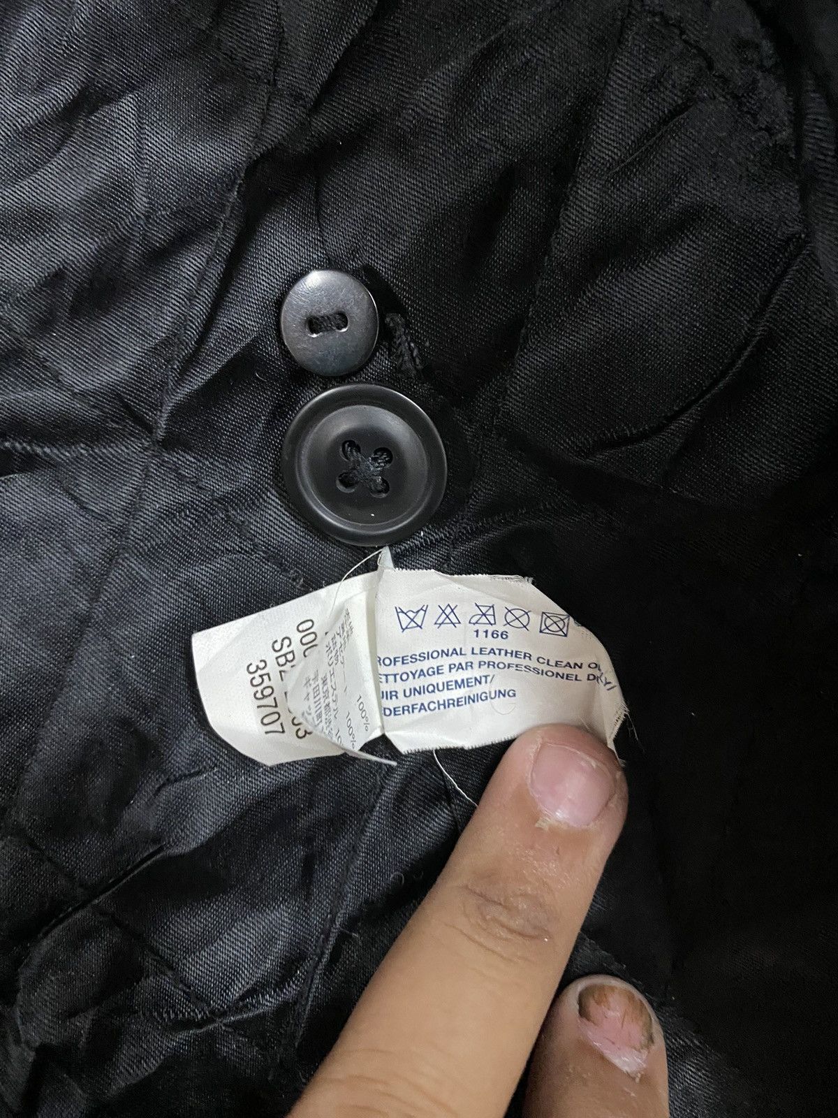 Gap Vtg🔥Y2k Gap Zip Leather Jacket Size M Size US M / EU 48-50 / 2 - 19 Thumbnail