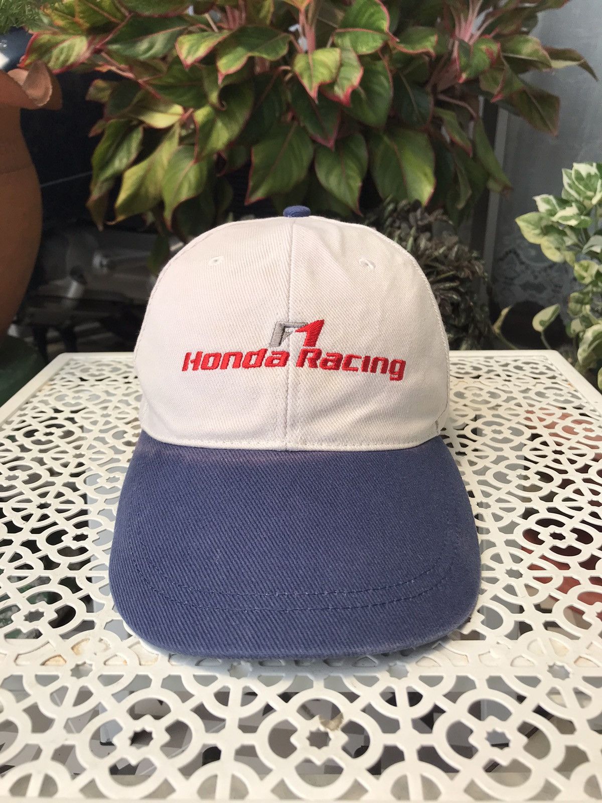 image of Formula Uno x Honda Vintage Embroidery F1 Honda Racing Cap Hat, Men's