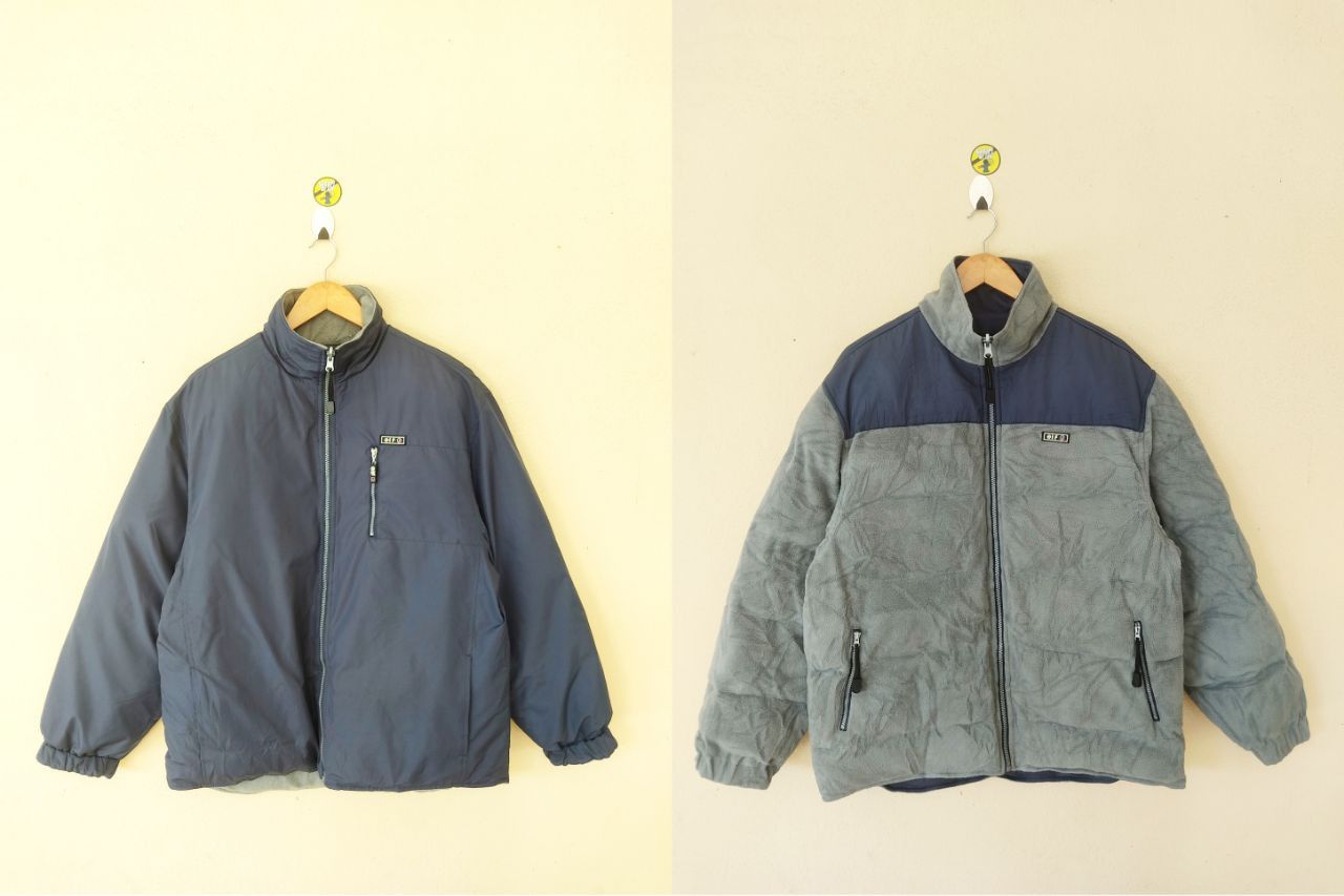 Sports Specialties × Vintage VINTAGE ELF RACING REVERSIBLE PUFFER JACKET Size US L / EU 52-54 / 3 - 1 Thumbnail