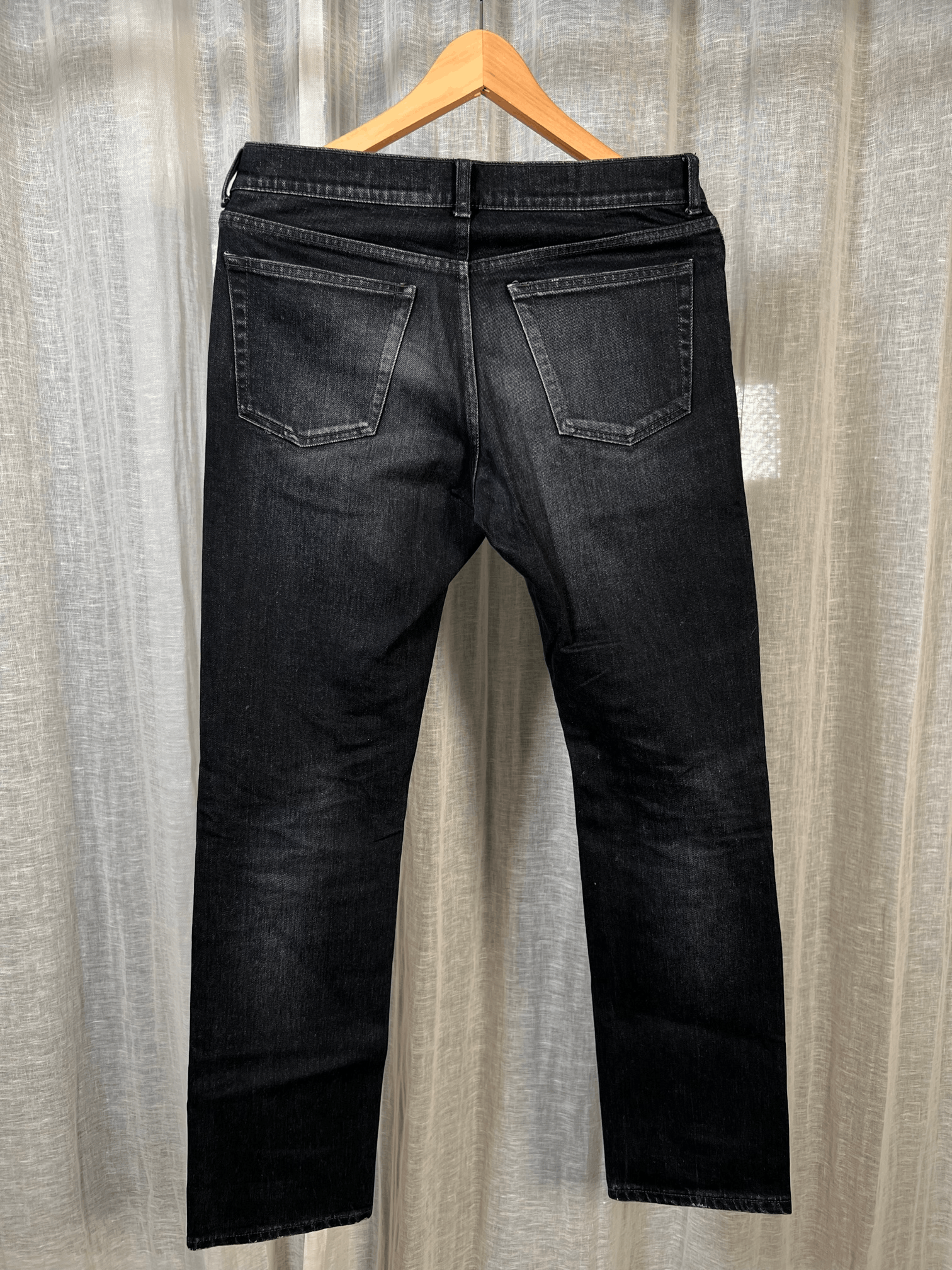 Balenciaga S/S 2018 Washed Black Denim Size US 30 / EU 46 - 6 Thumbnail